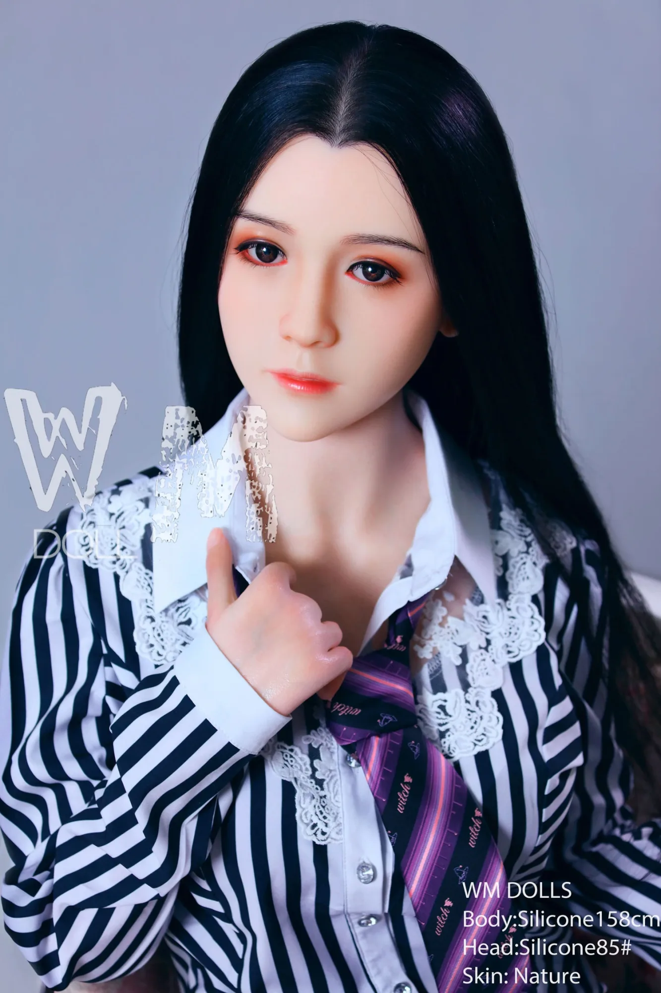 Silicone Doll Asian Girl Mia 5ft 2' (158 cm)/ B-Cup - WM doll view 5