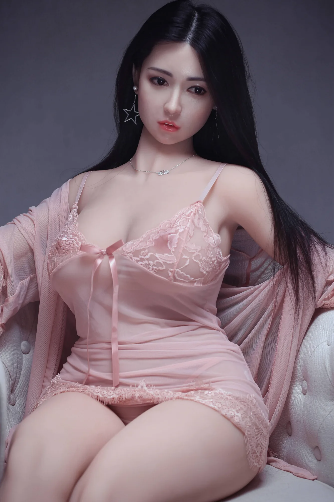 Silicone Doll Asian Lian 5ft 3' (161 cm)/ G-Cup - AF Doll view 3