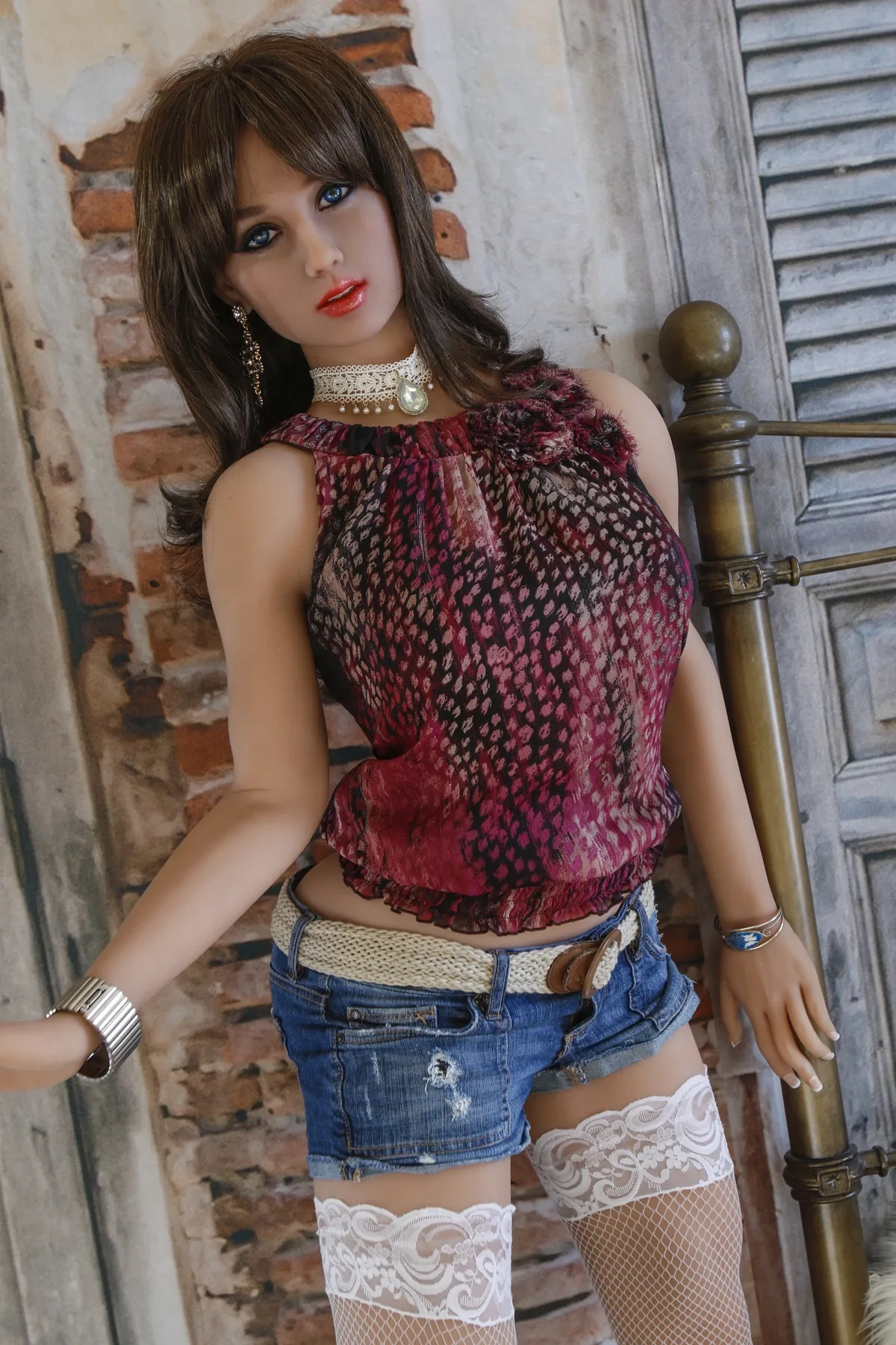 Real Sex Doll Sexy Gina 5ft 5' (166 cm)/ D-Cup - AS Doll view 2