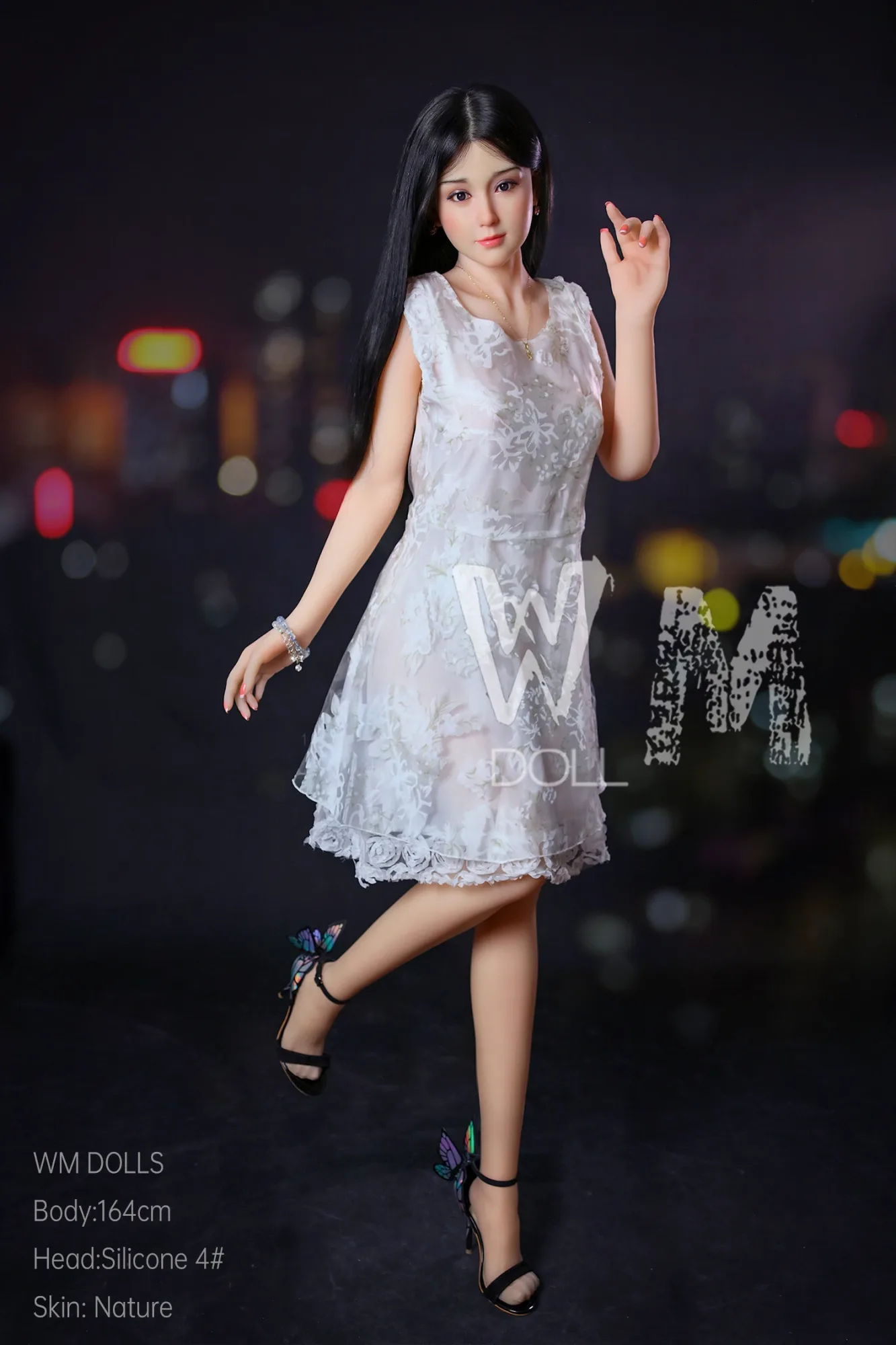 Silicone Doll Asian Girl Lily 5ft 4' (164 cm)/ D-Cup - WM doll view 3