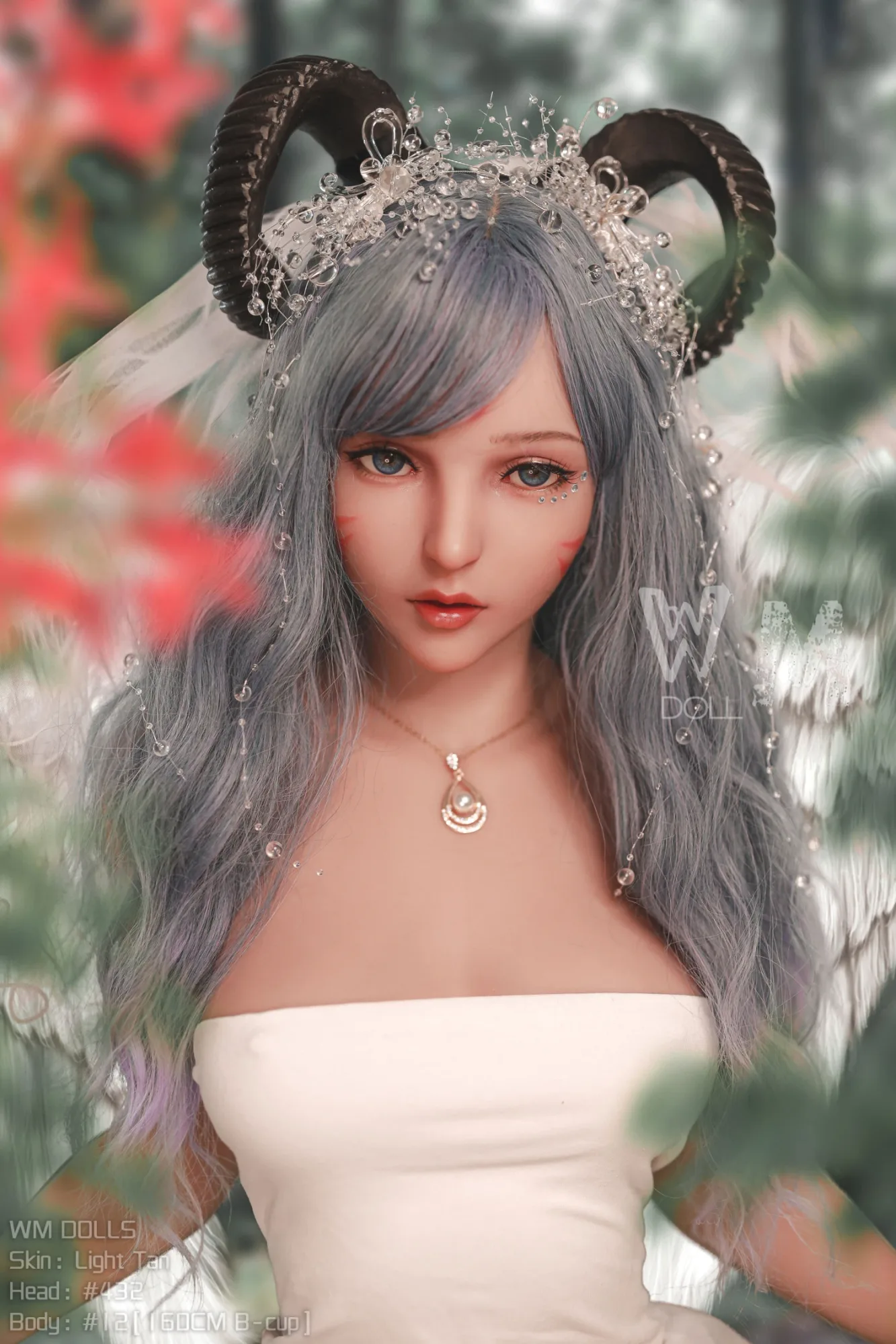Real Sex Doll Anime Moisan 5ft 2' (160 cm)/ B-Cup - WM doll view 3