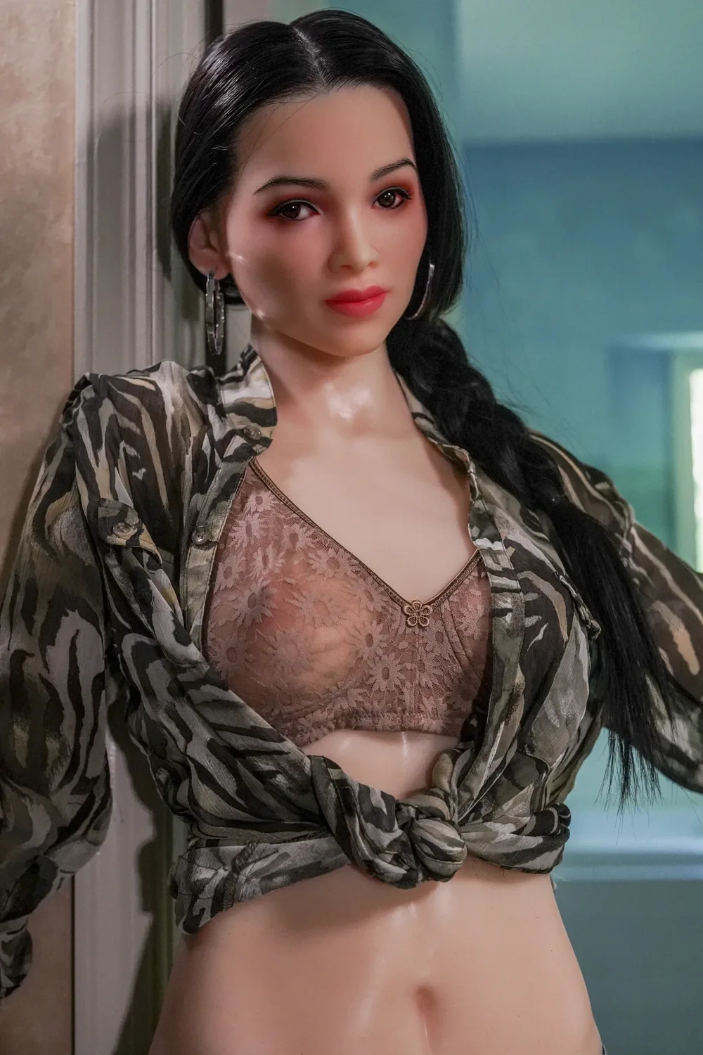 Sexy Doll Black-haired Lisa 5ft 1' (156 cm)/ C-Cup - SMdoll view 3
