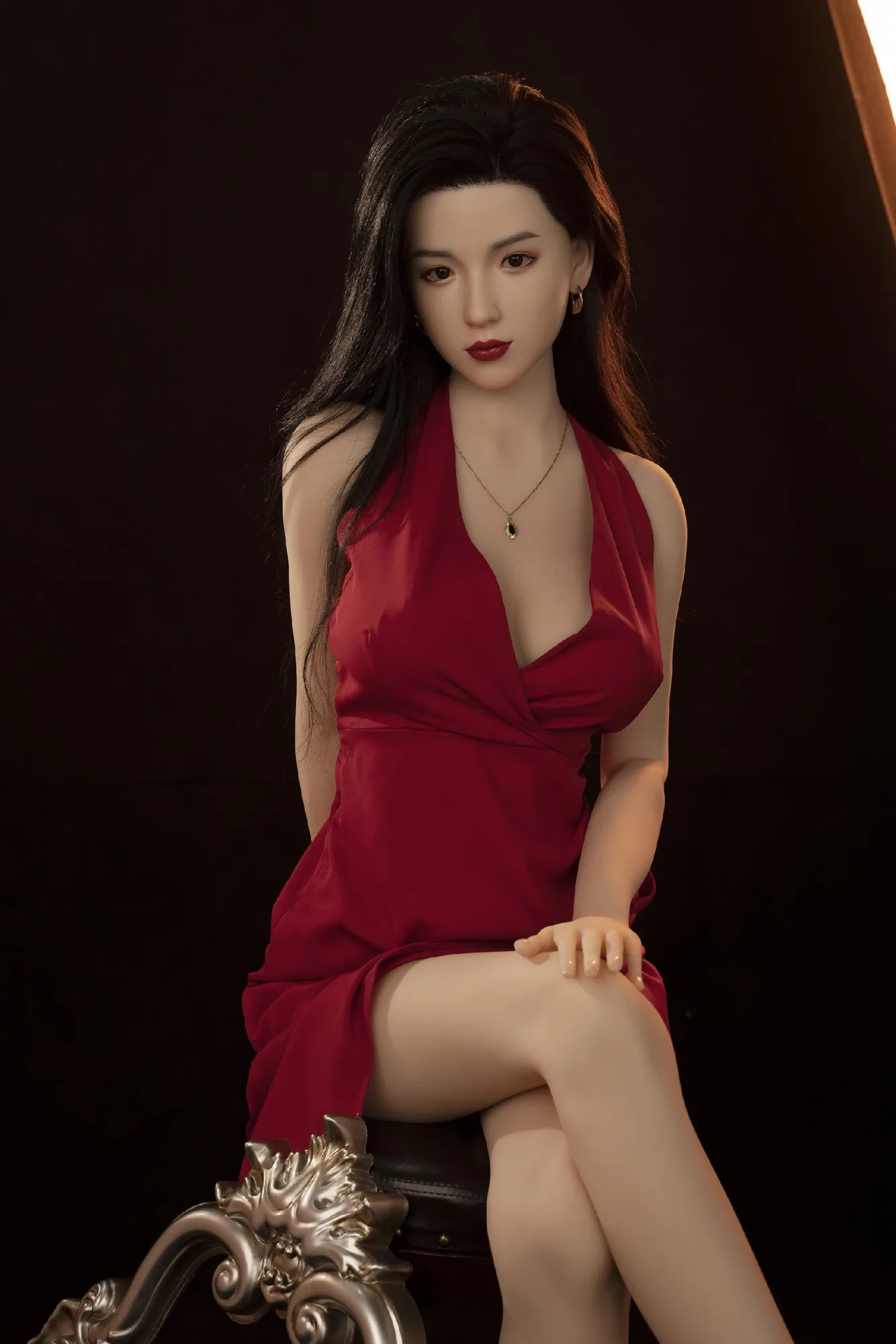 Silicone Sex Doll Brunette Merino 5ft 5' (166 cm)/ E-Cup - Zelex view 5