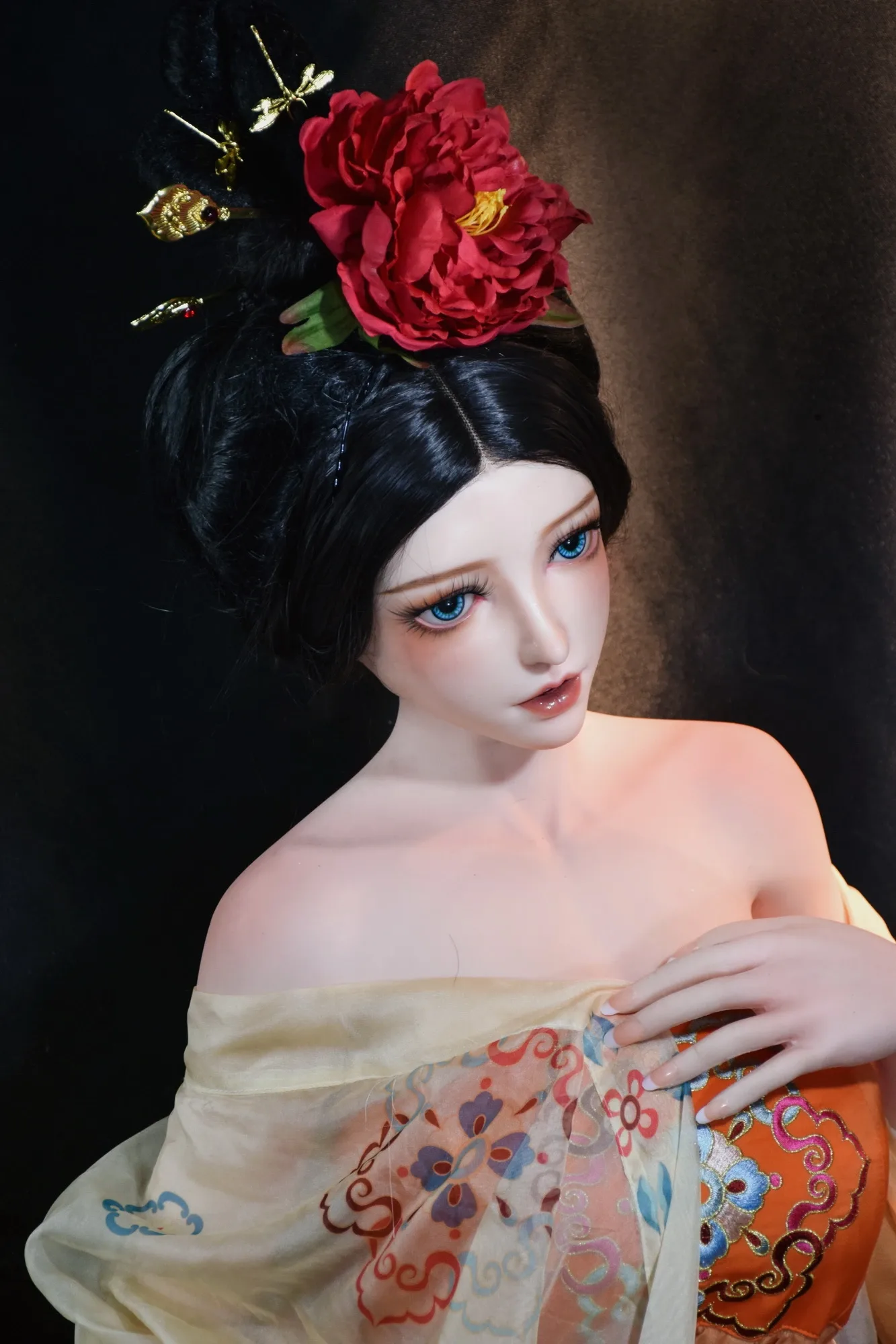 Sex Doll Black-haired Akime 4ft 11' (150 cm) - Elsa Babe view 7