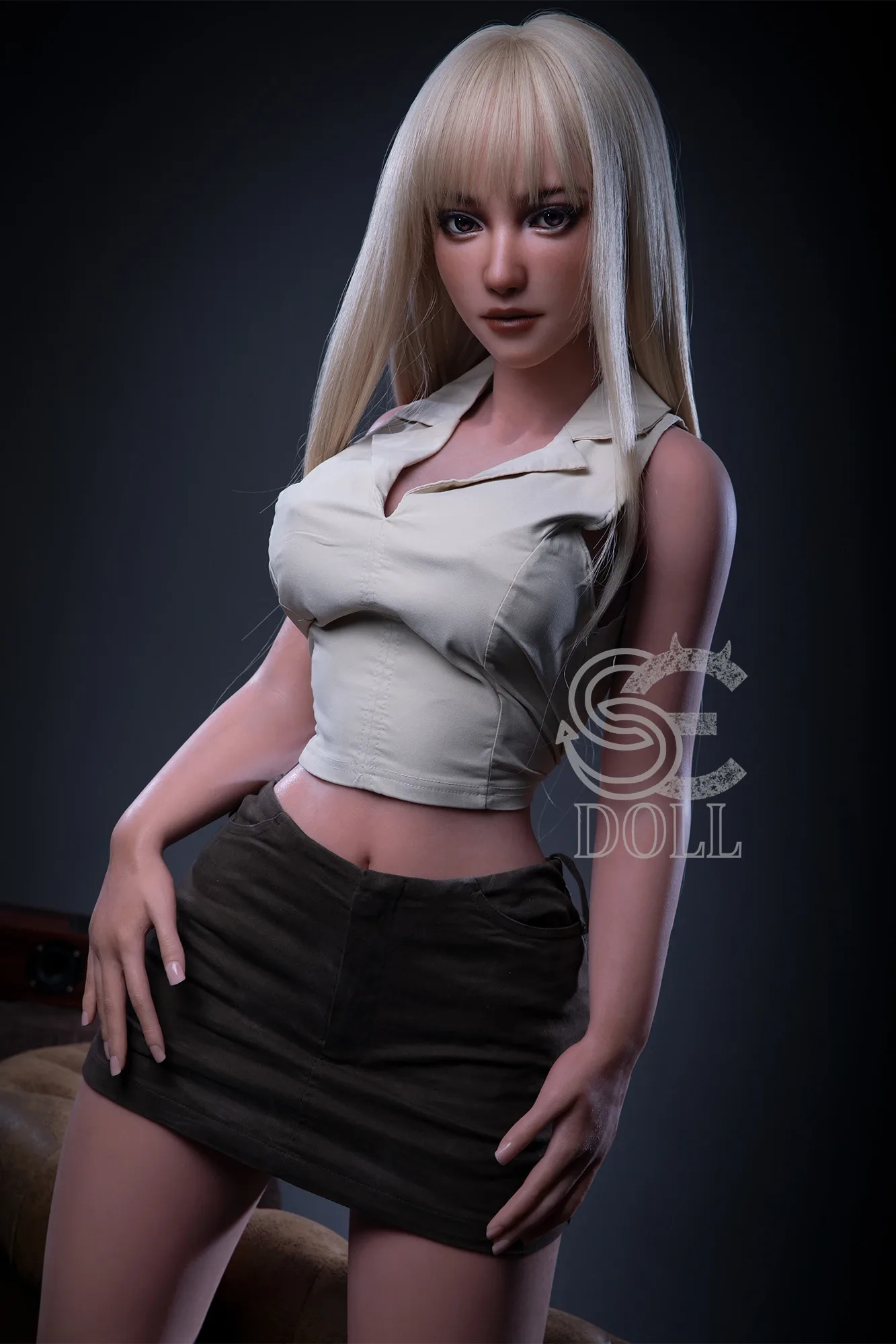 Silicone Sex Doll Blonde Willow 5ft 3' (161 cm)/ E-Cup - SEDOLL view 2