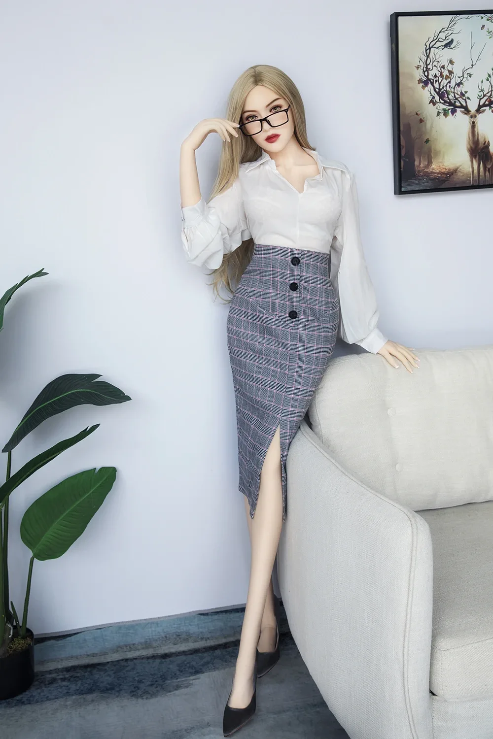 Sex Doll Secretary Madelyn 5ft 5' (166 cm)/ C-Cup - Jarliet view 4