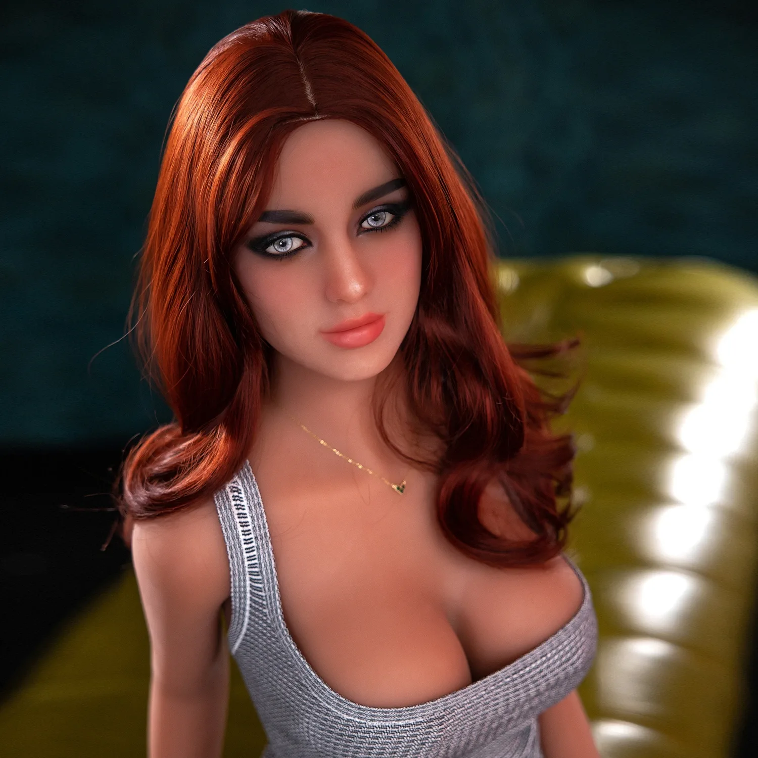 Sex Doll Redhead Geno  5ft 2' (158 cm)/ E-Cup - Sy Doll view 2