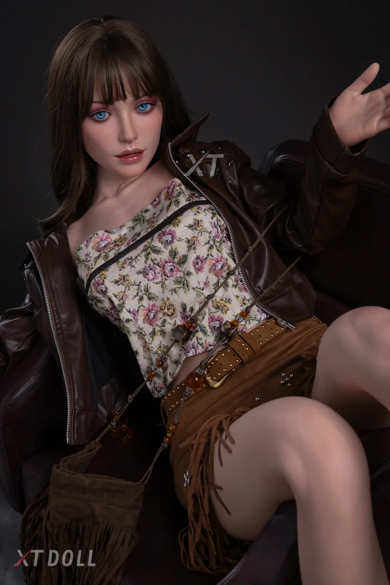 Real Sex Doll Brunette Ailine 5ft 3' (161 cm)/ B-Cup - XTDoll view 3