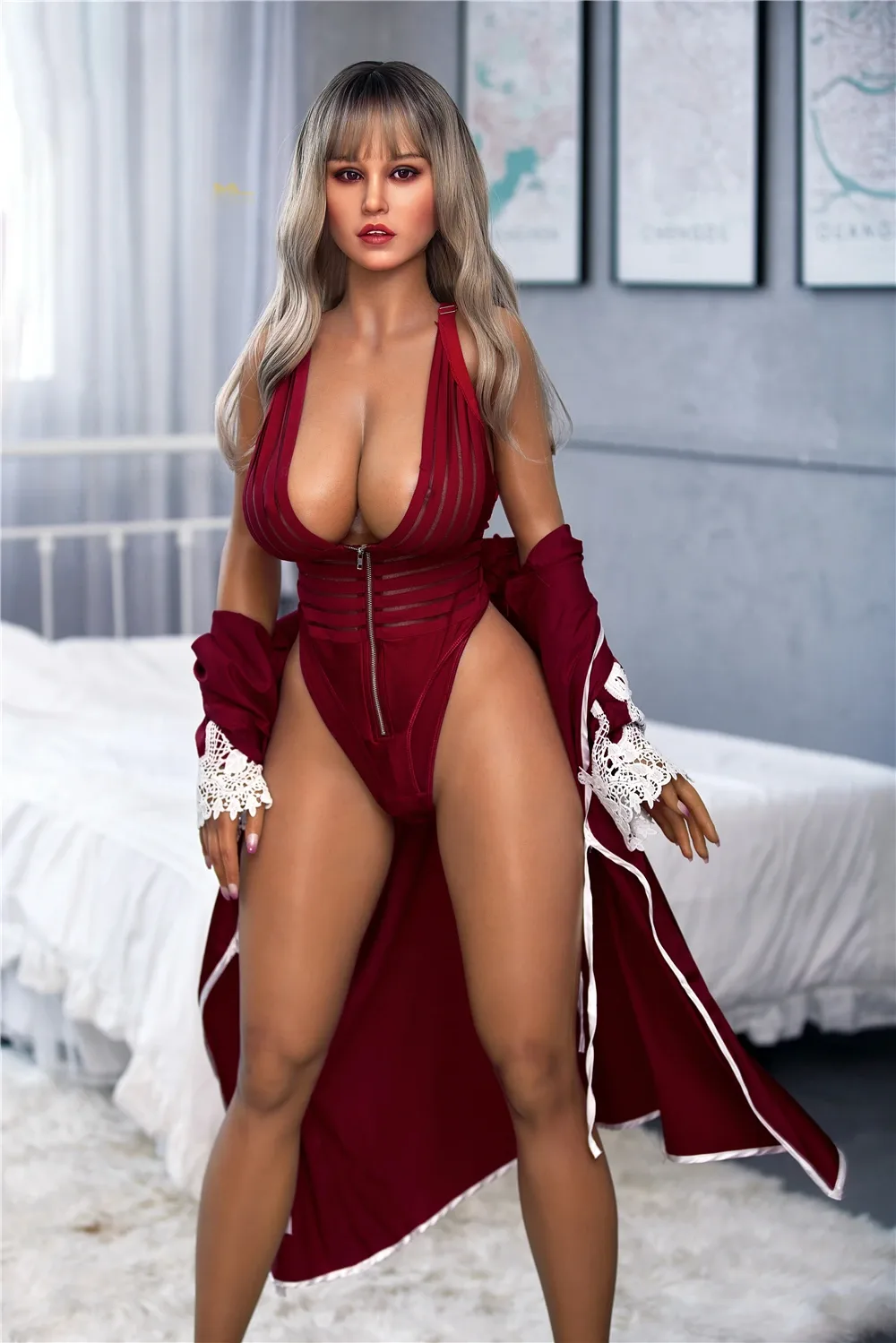Real Sex Doll Milf Agháta 5ft 5' (165 cm)/ G-Cup - Irontech Doll view 4