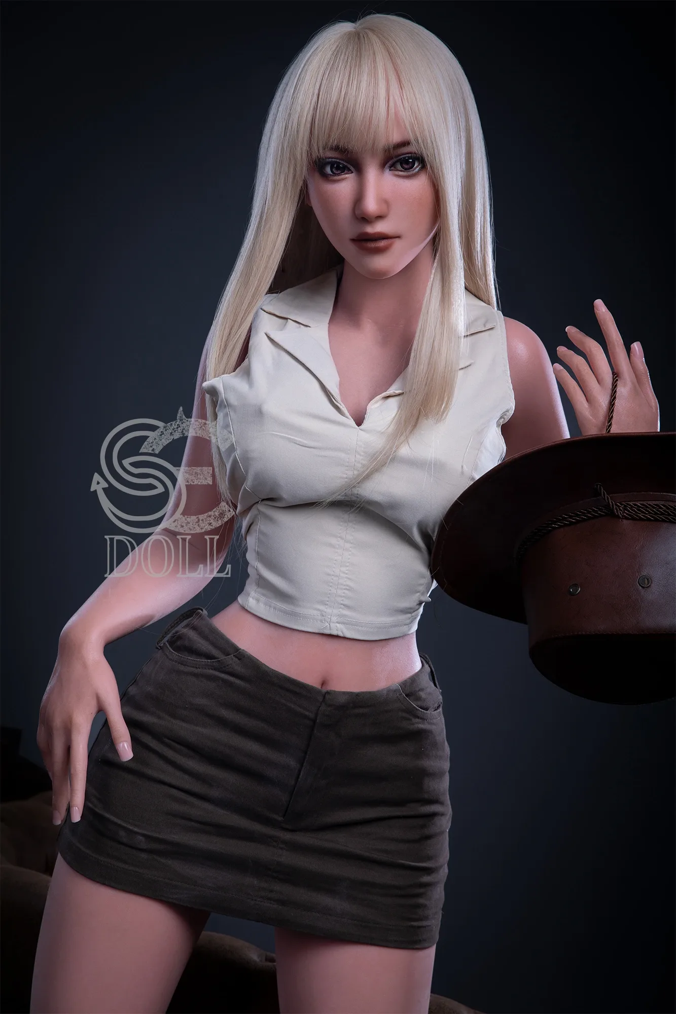 Silicone Sex Doll Blonde Willow 5ft 3' (161 cm)/ E-Cup - SEDOLL view 1