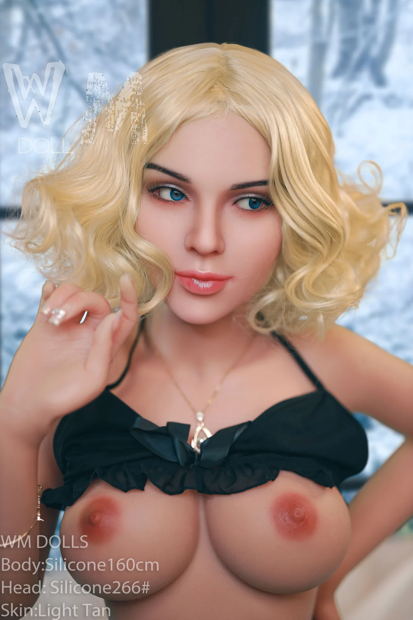 Silicone Doll Tender Susette 5ft 2' (160 cm)/ B-Cup - WM doll view 6