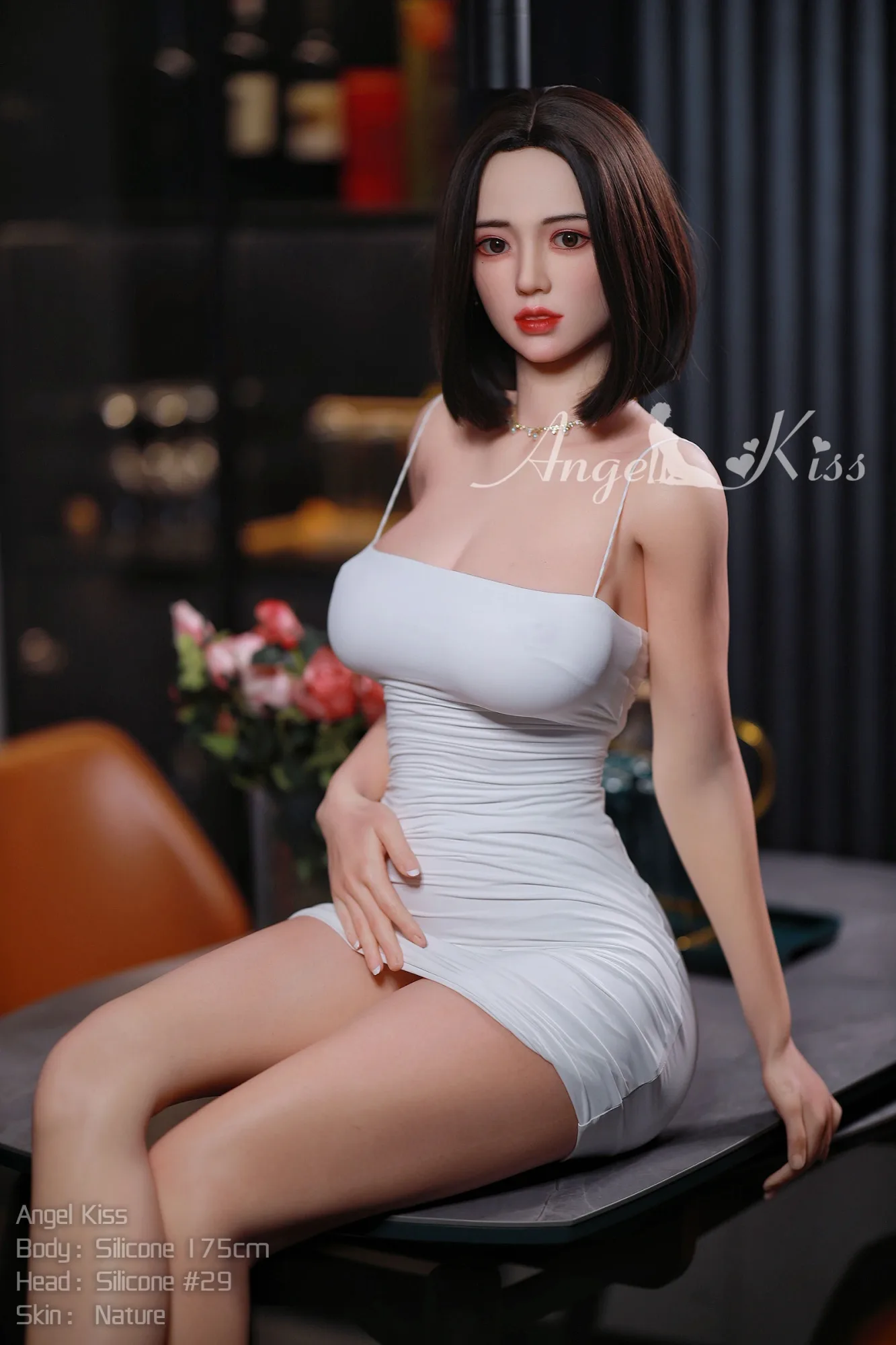 Silicone Doll Brunette Kayden 5ft 8' (175 cm)/ D-Cup - Angel Kiss