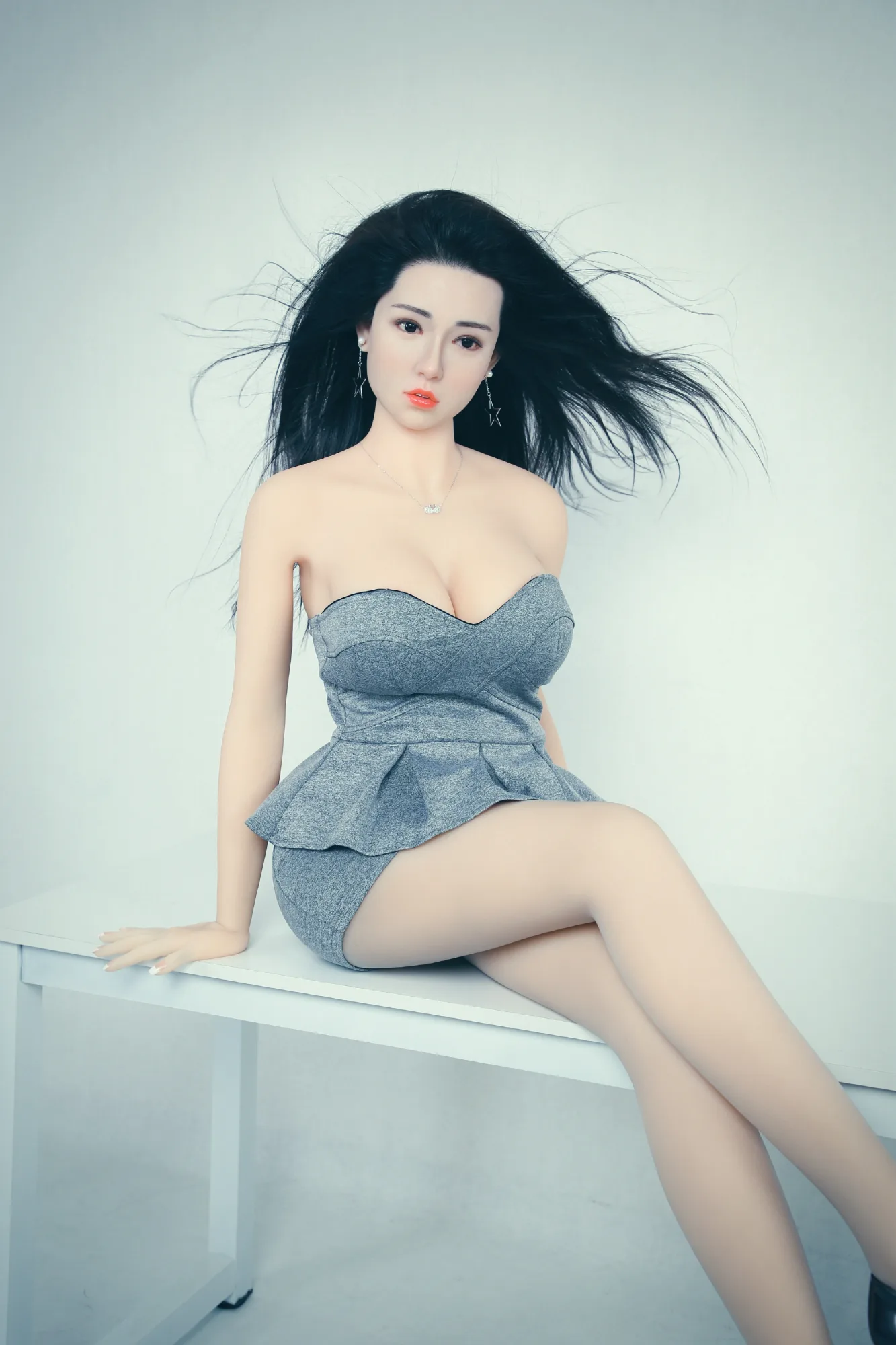 Silicone Doll Asian Girl Chiany 5ft 5' (165 cm)/ E-Cup - AF Doll view 3