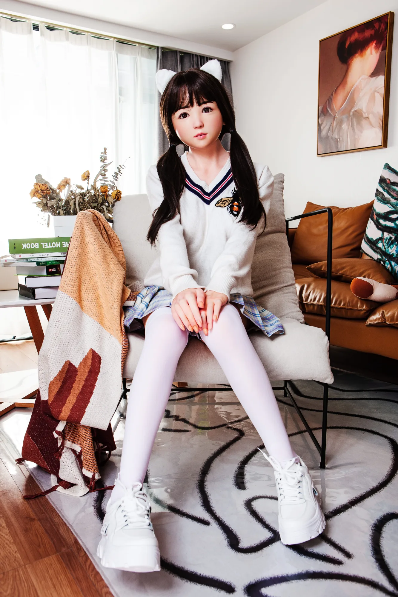 Real Sex Doll Schoolgirl Anys 5ft 2' (158 cm)/ C-Cup - XY Doll view 4