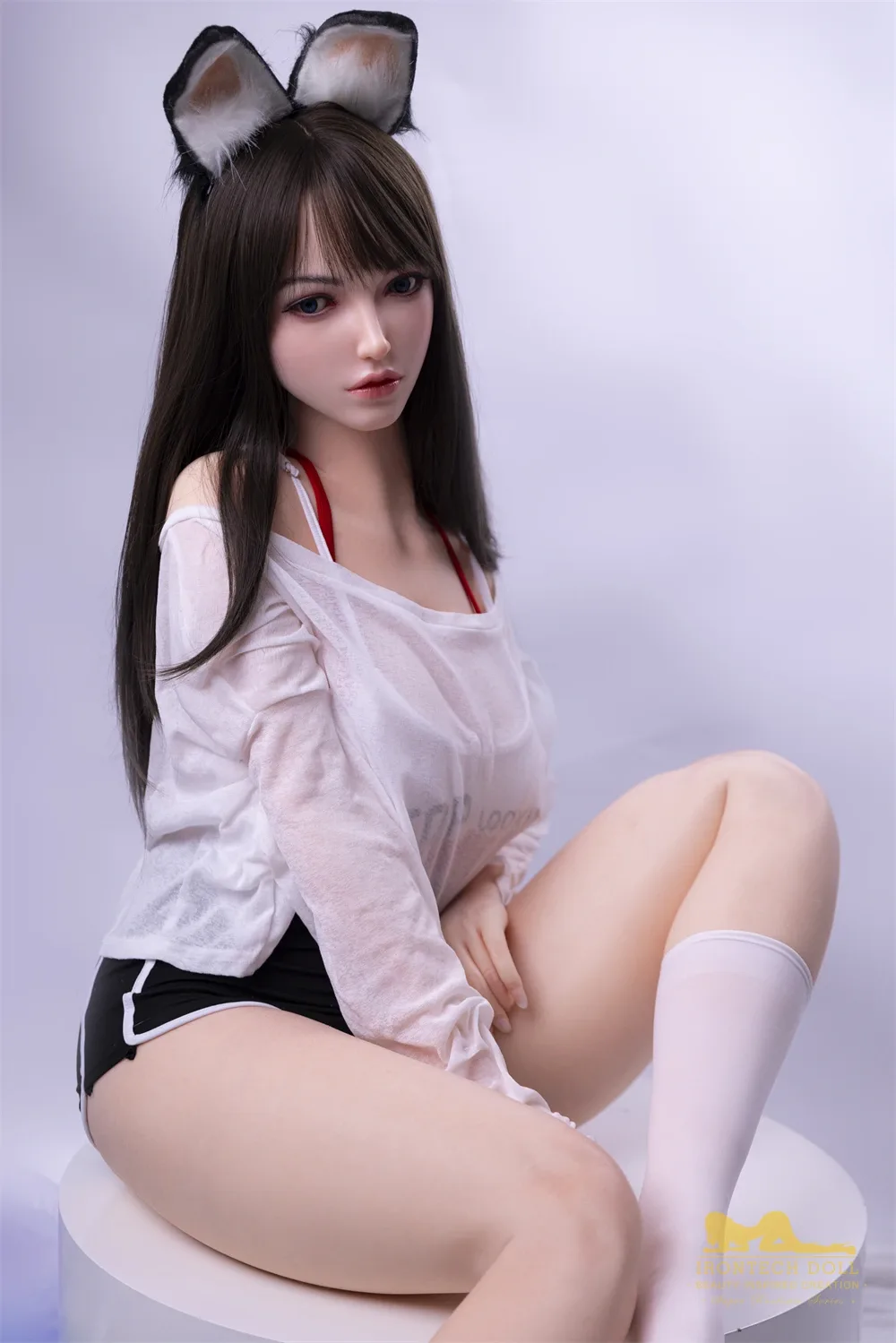 Silicone Sex Doll Cute Sabina 5ft 5' (165 cm)/ G-Cup - Irontech Doll view 6