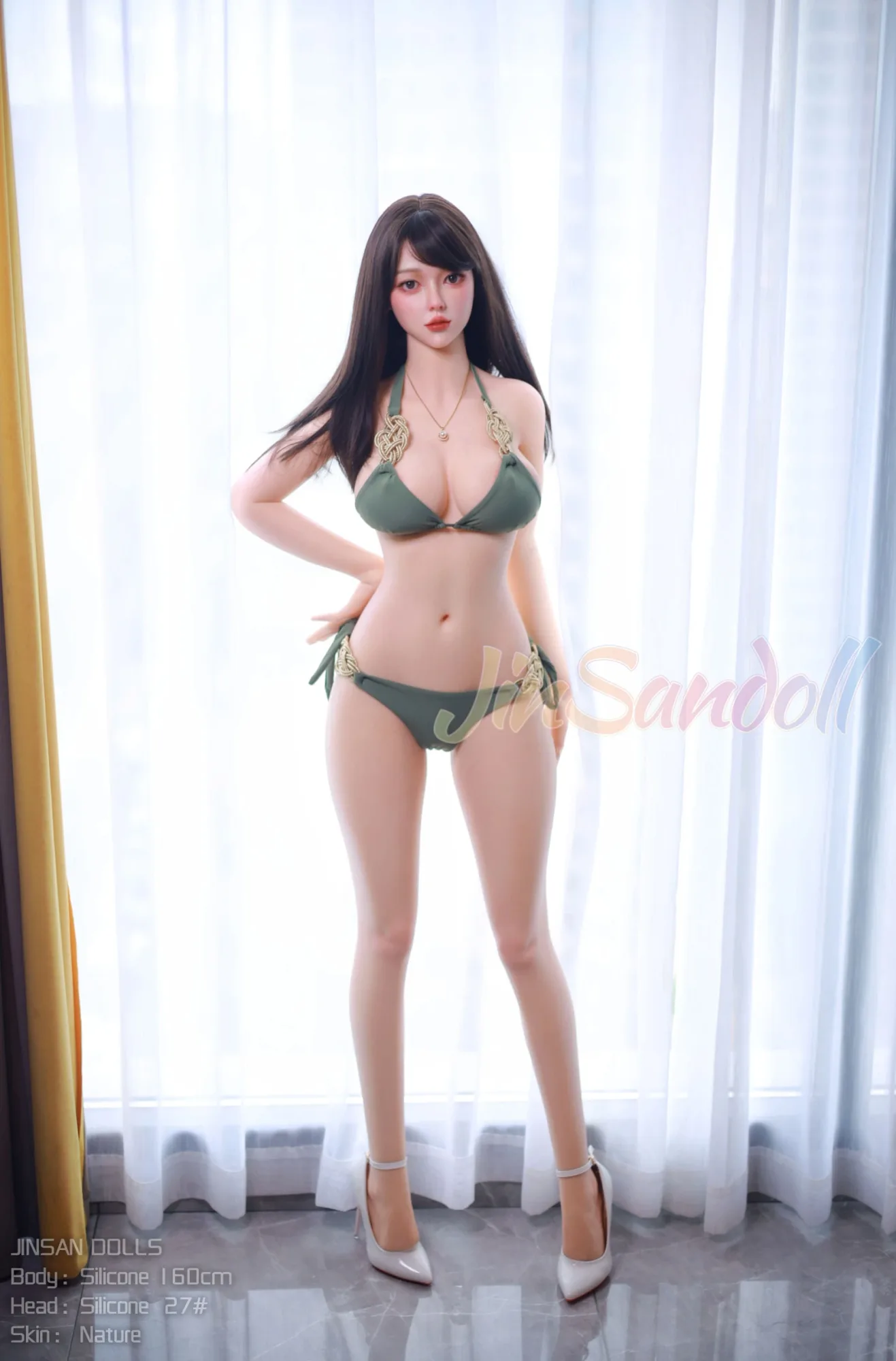 Silicone Sex Doll Sexy Andryn 5ft 2' (160 cm)/ D-Cup - WM doll view 3