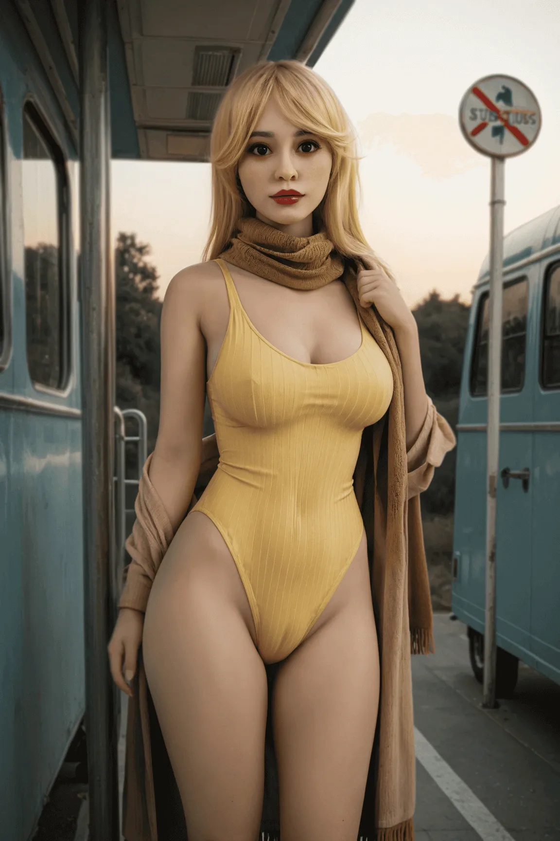 Sex Doll Blonde Corra 5ft 5' (166 cm)/ E-Cup - AIBEI Doll