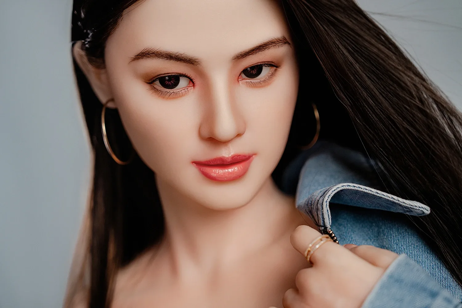 Realistic Sex Doll Brunette Joceline 5ft 5' (165 cm)/ C-Cup - HRDoll view 3