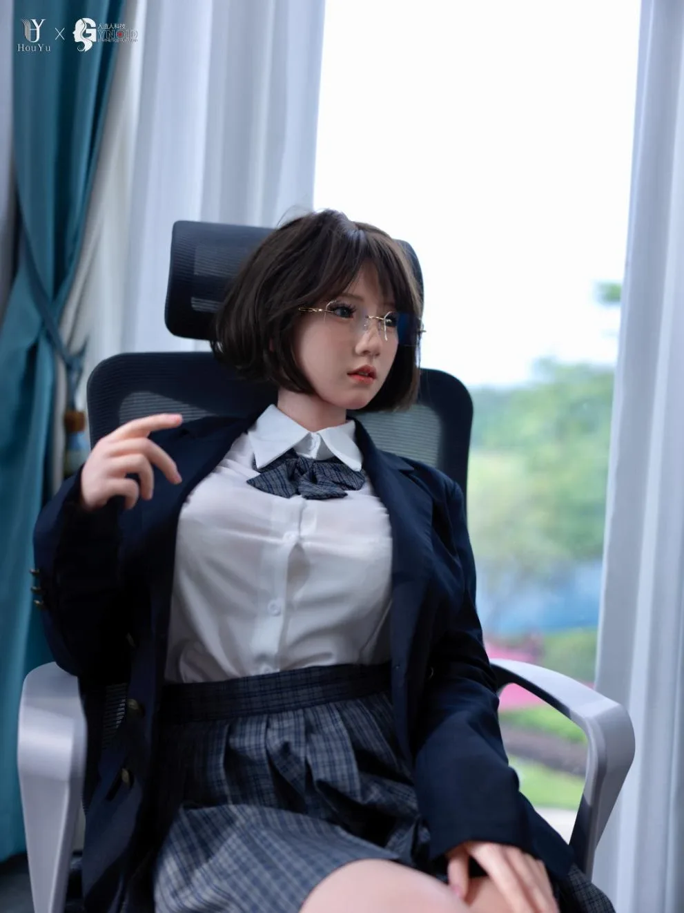 Real Sex Doll Secretary Haruka 4ft 11' (150 cm)/ F-Cup - Gynoid view 3