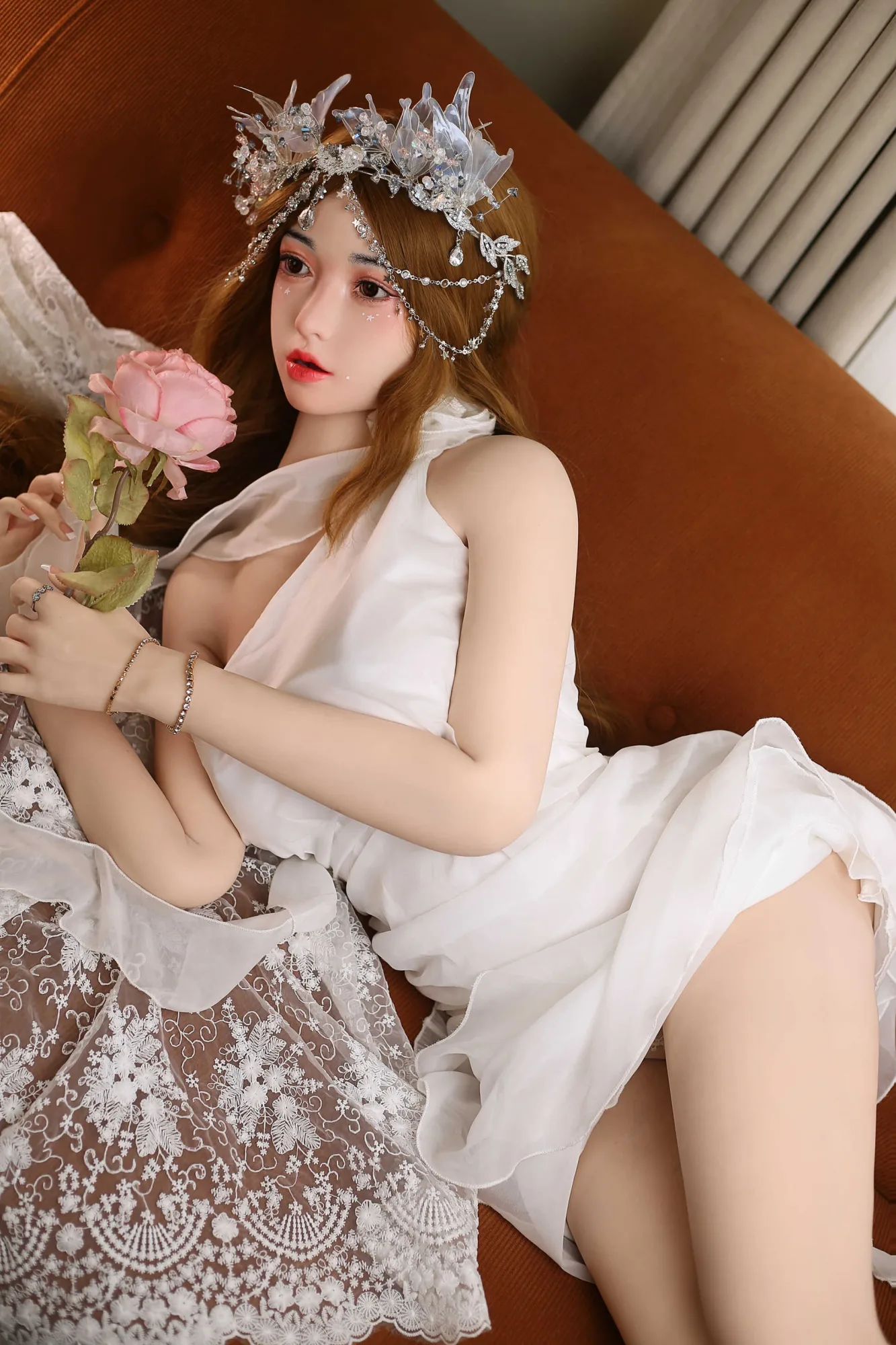 Realistic Sex Doll Redhead Mei 5ft 5' (166 cm)/ C-Cup - Sweets Doll view 6