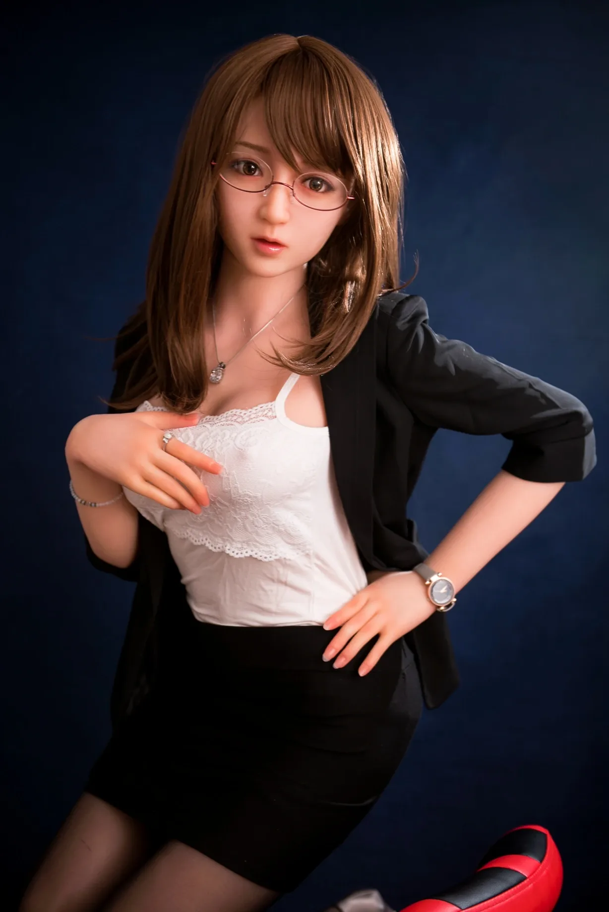 Real Sex Doll Brunette Kalinka 5ft (153 cm)/ D-Cup - XYcolo view 1
