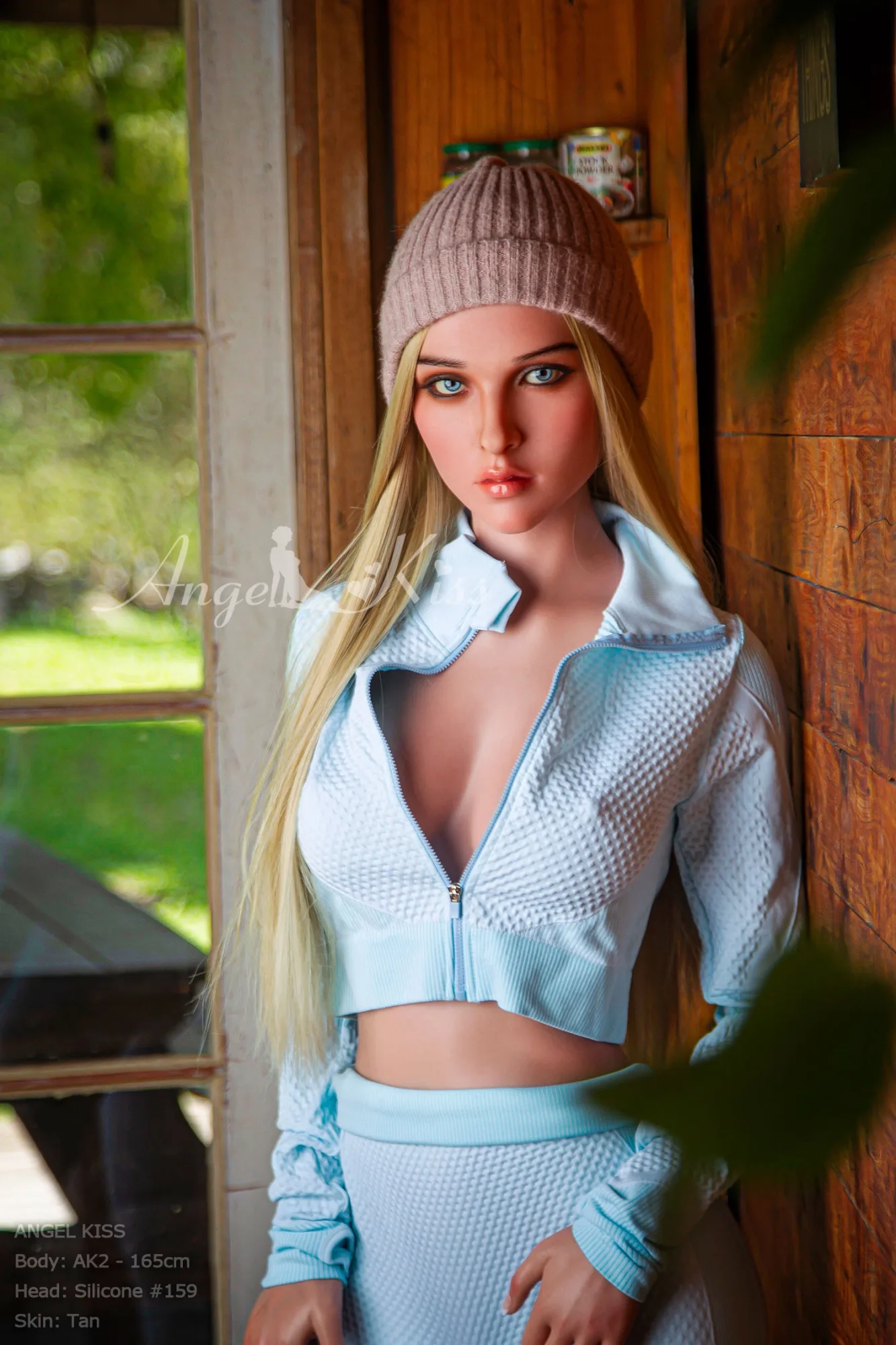 Silicone Sex Doll Blonde Delaney 5ft 5' (165 cm)/ D-Cup - Angel Kiss view 3