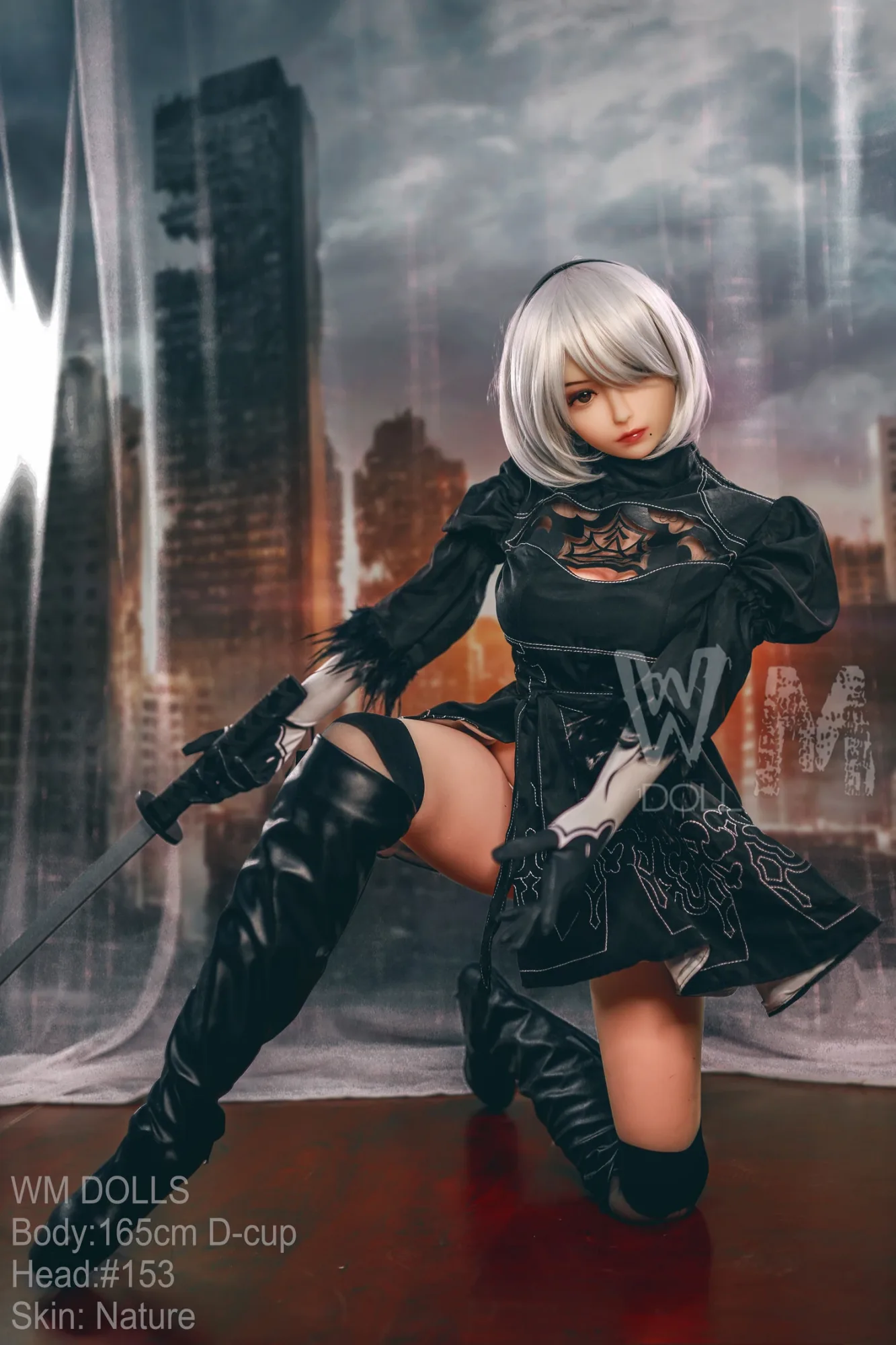 Real Sex Doll Sexy Kite 5ft 5' (165 cm)/ D-Cup - WM doll view 4