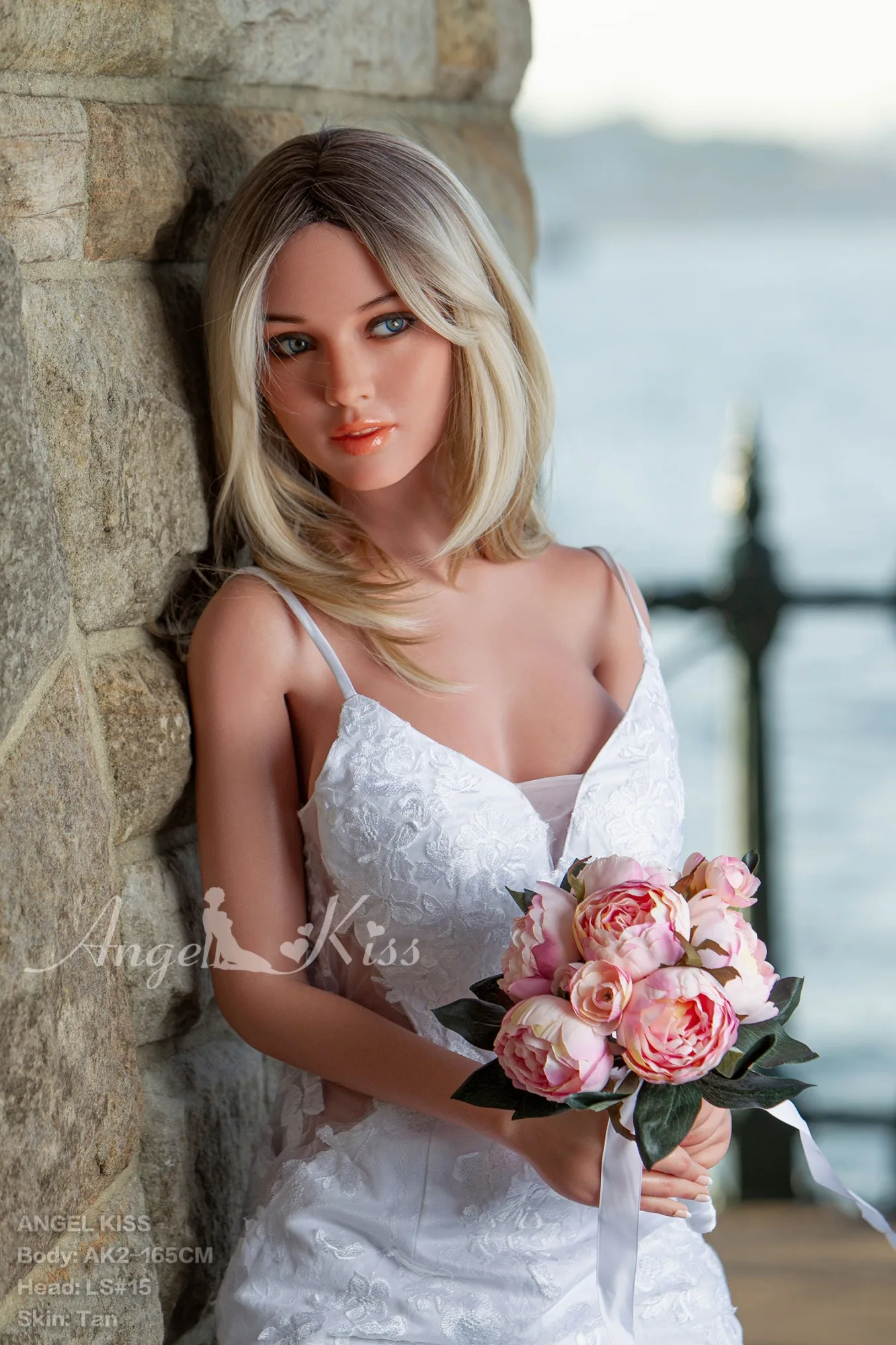 Silicone Sex Doll Blonde Lola 5ft 5' (165 cm)/ D-Cup - Angel Kiss view 1