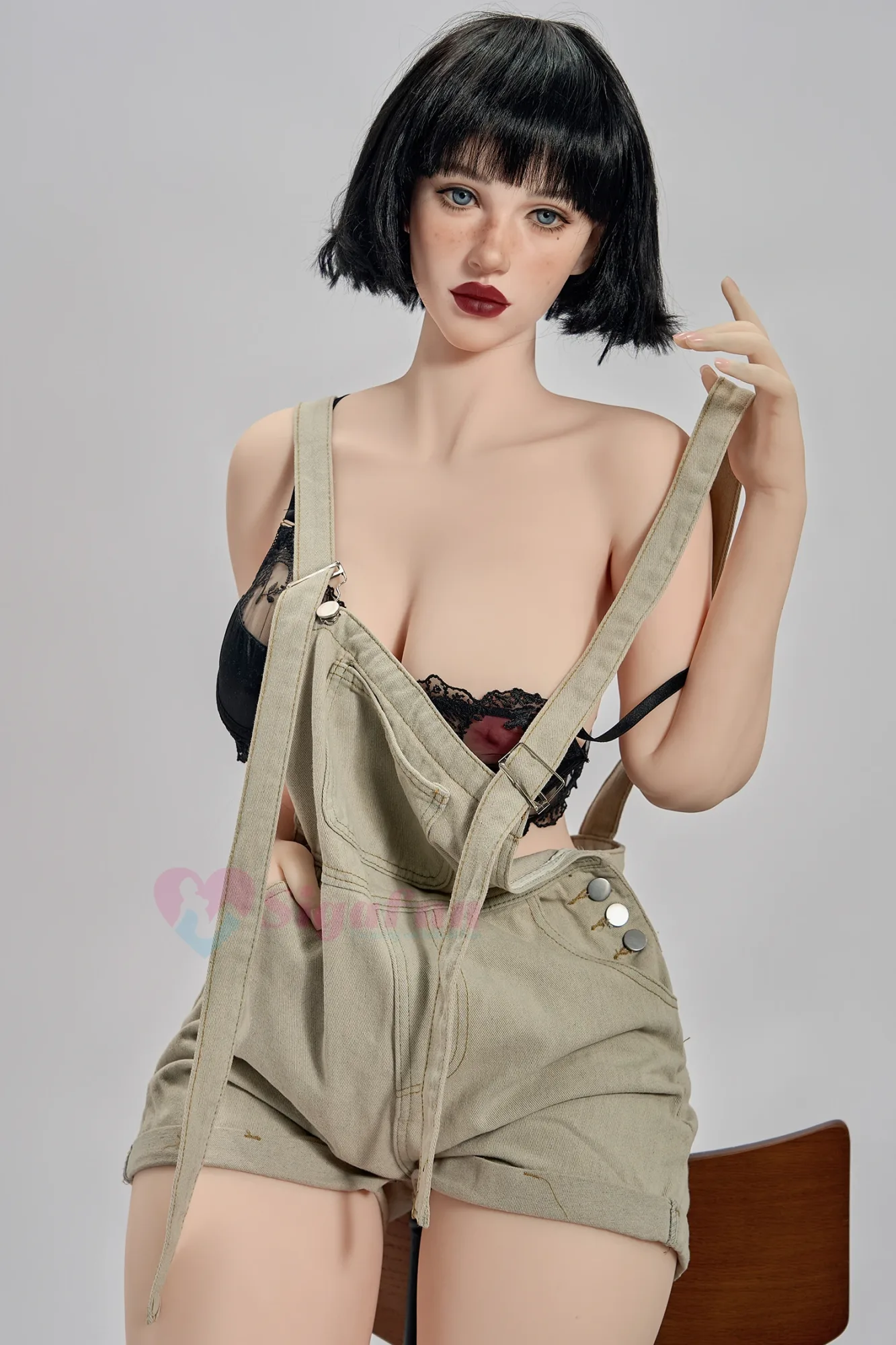 Real Sex Doll Black-haired Nena 5ft 4' (164 cm) - STOCK/ F-Cup - Sigafun view 4