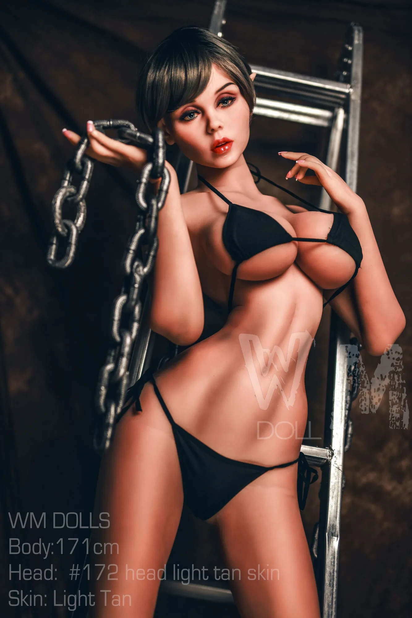 Sexy Doll Anime Aurelia 5ft 7' (171 cm)/ H-Cup - WM doll view 5