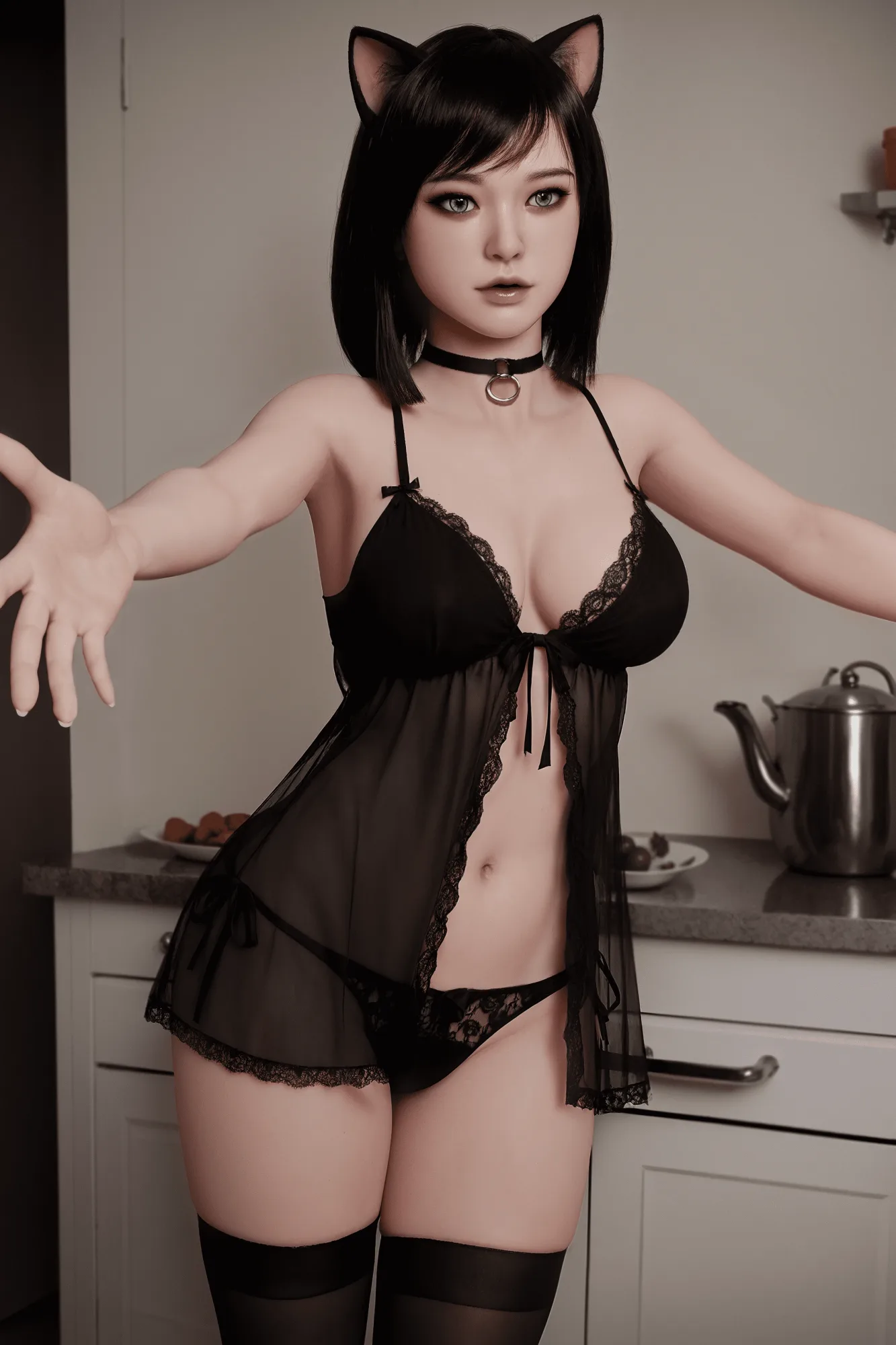 Real Sex Doll Cute Katie 5ft 5' (166 cm)/ E-Cup - AIBEI Doll view 2