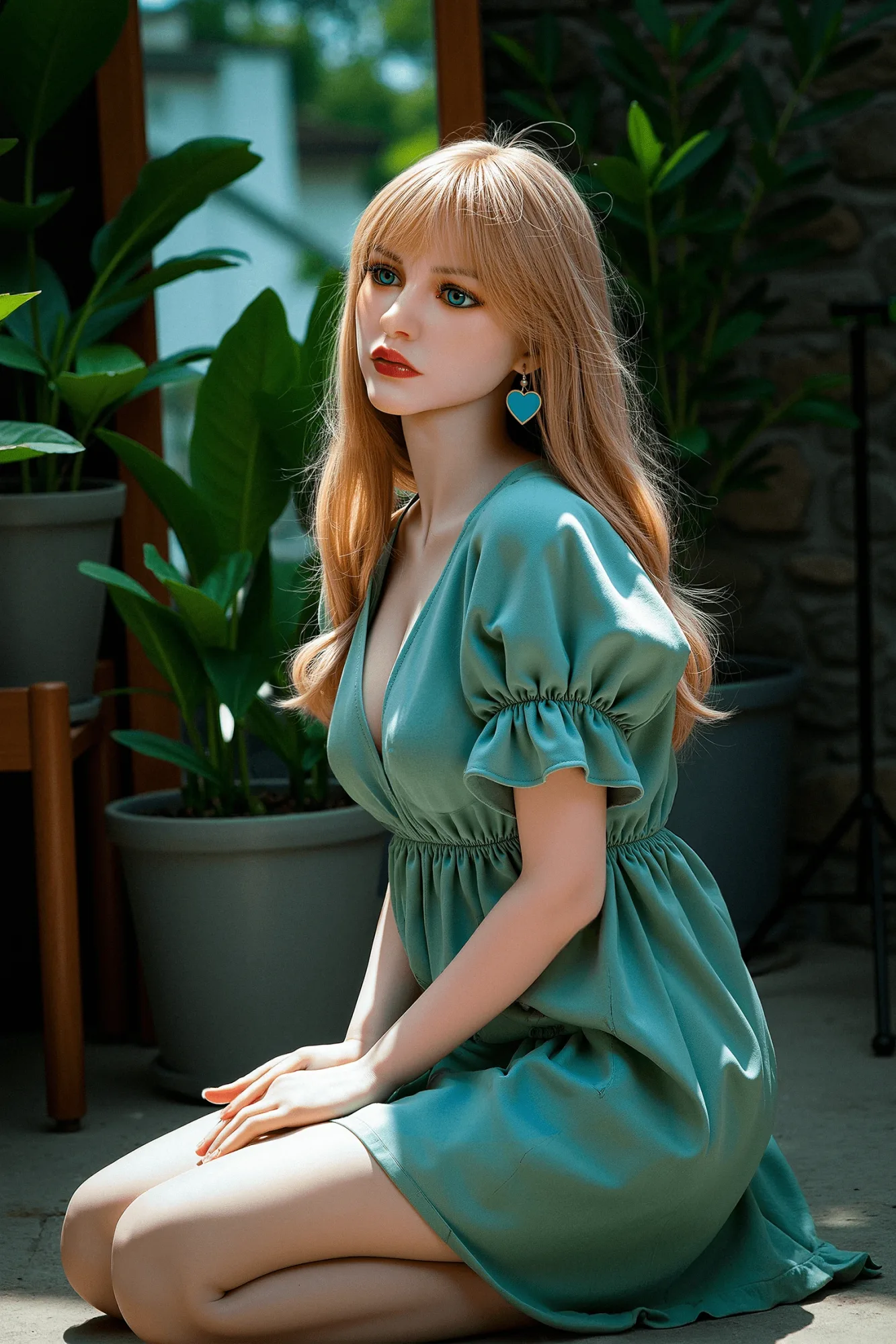 Sex Doll Seductive Cecil 4ft 11' (150 cm)/ F-Cup - AIBEI Doll view 2