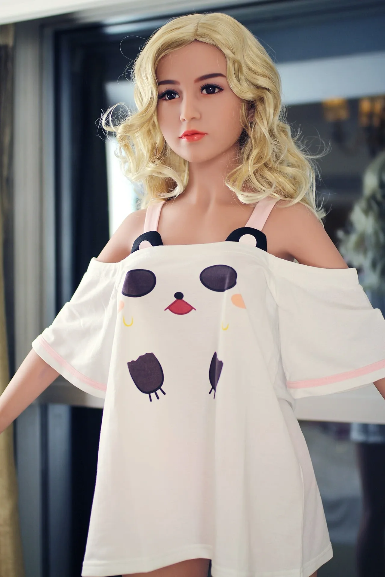 Realistic Sex Doll Blonde Katerina 5ft 1' (156 cm)/ C-Cup - WM doll view 4
