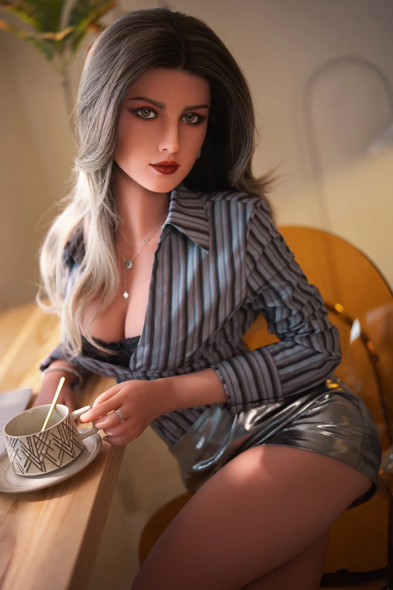 Real Sex Doll Secretary Eleonora 5ft 5' (166 cm) - STOCK/ C-Cup - Sy Doll view 6