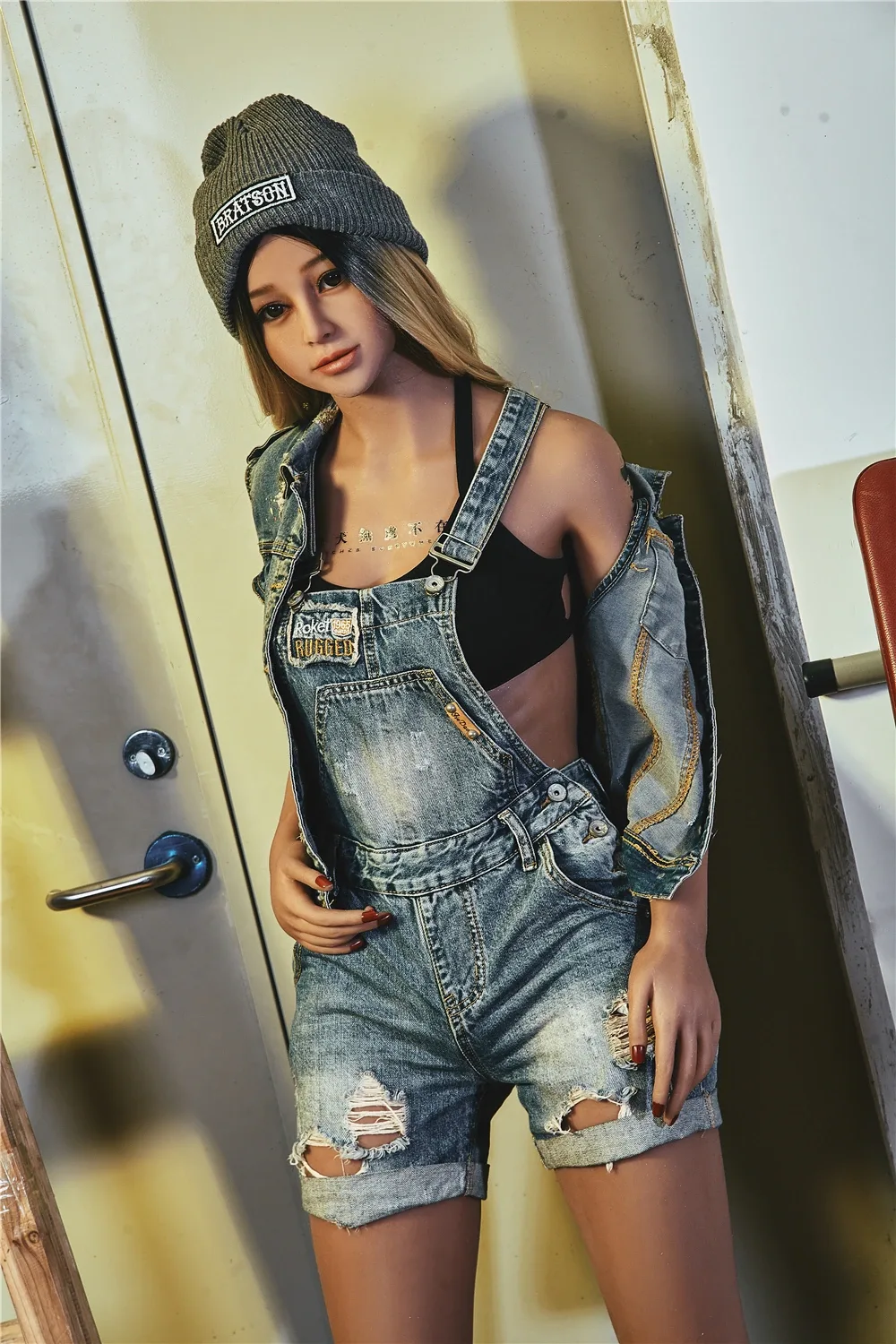 Real Sex Doll Tattooed Miki 5ft 4' (163 cm)/ B-Cup - Irontech Doll view 2