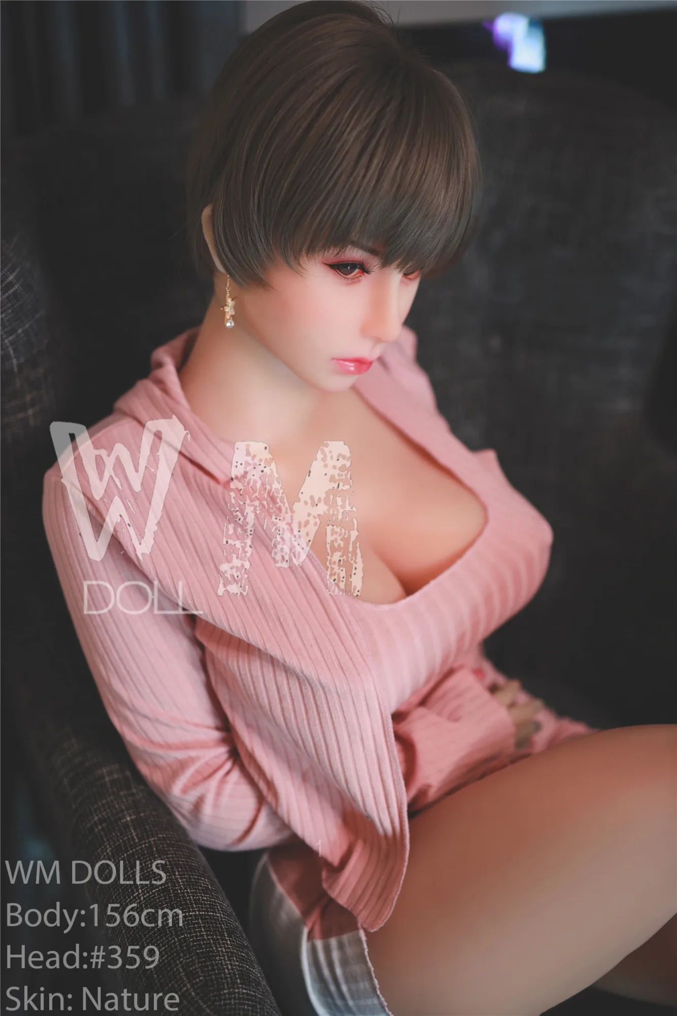 Real Sex Doll Seductive Tarrel 5ft 1' (156 cm)/ H-Cup - WM doll view 5