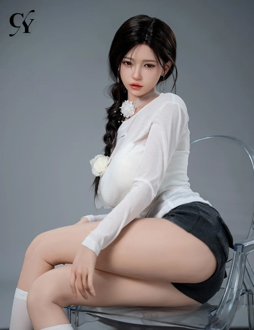 Sex Doll Asian Girl Evelyn 5ft 6' (168 cm)/ F-Cup - TOP-CYDOLL