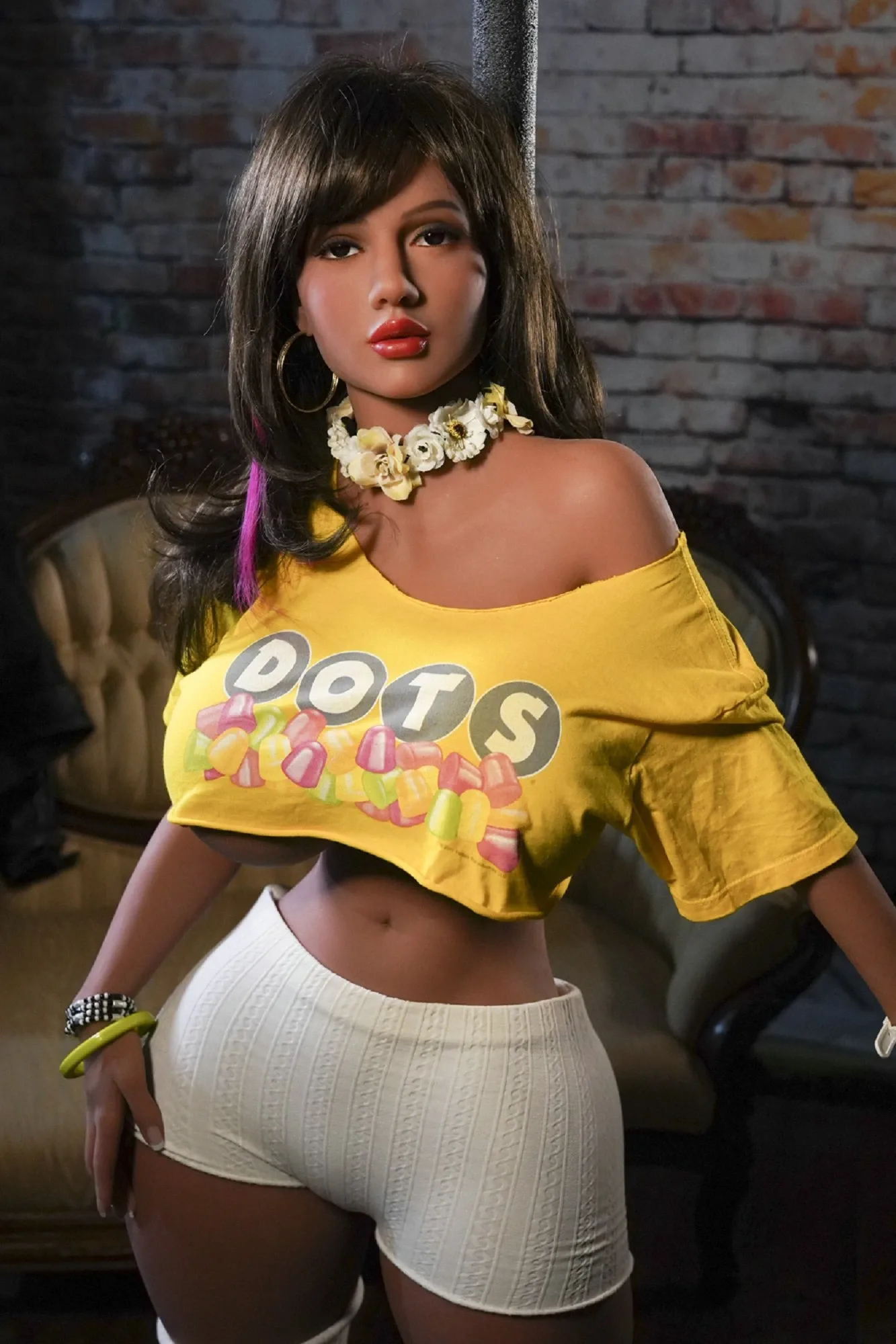 Real Sex Doll Brunette Sky 5ft (153 cm)/ H-Cup - YL Doll view 3