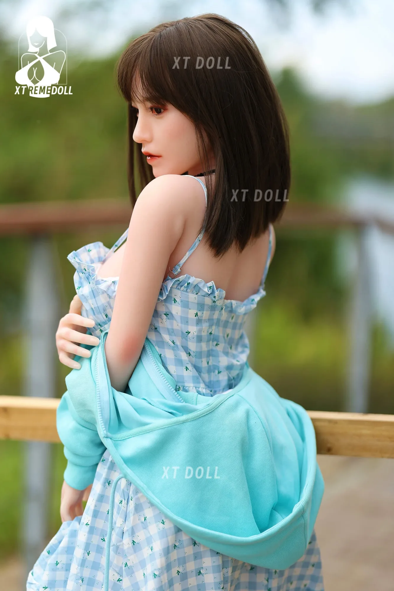 Silicone Sex Doll Brunette Nova 4ft 11' (150 cm)/ D-Cup - XTDoll view 4