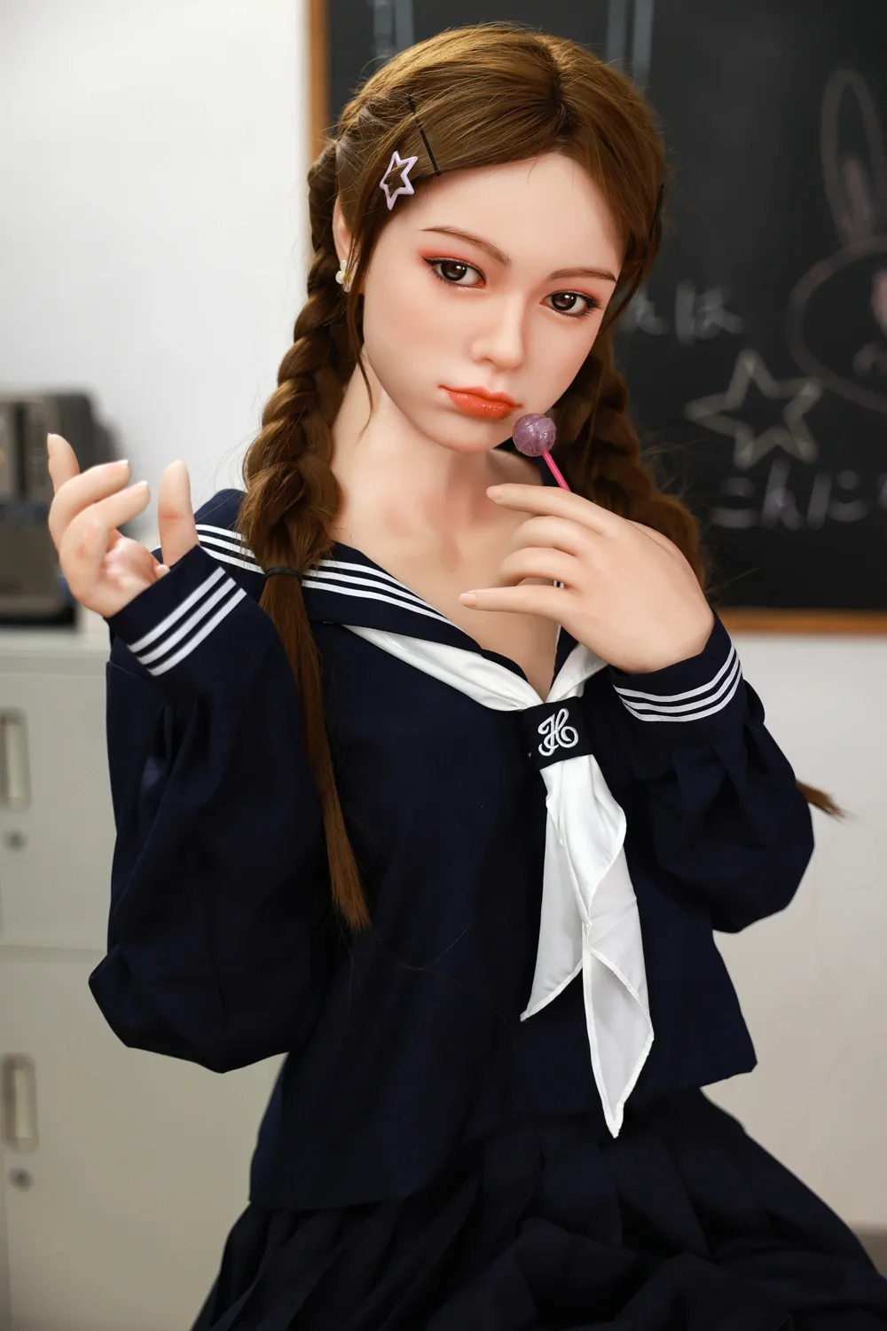 Silicone Sex Doll Schoolgirl Denver 5ft 7' (171 cm)/ A-Cup - Starpery view 5