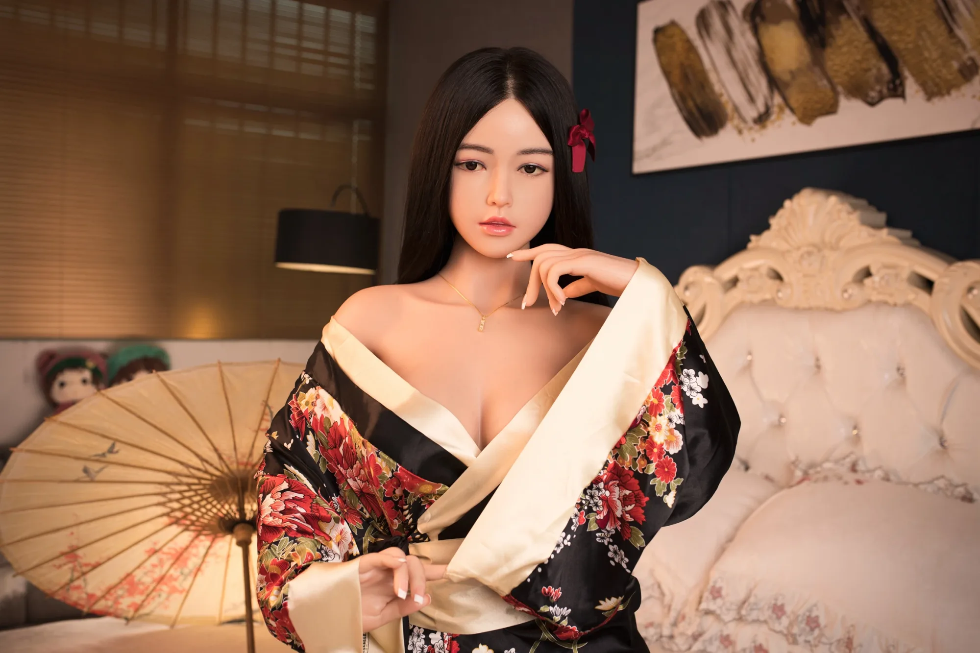Silicone Sex Doll Seductive Lerrel 5ft 5' (165 cm)/ E-Cup - AF Doll view 8