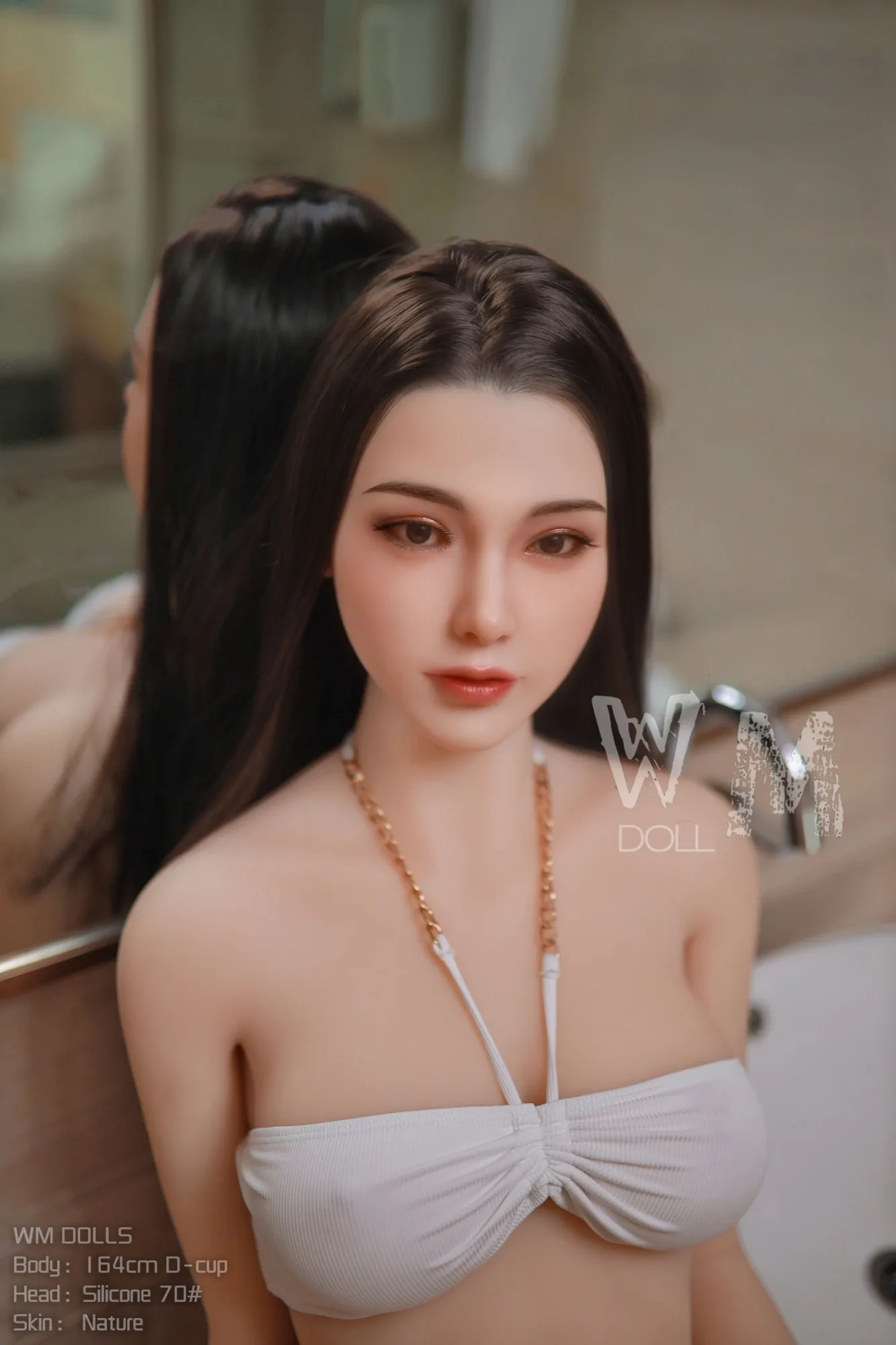 Real Sex Doll Brunette Karlis 5ft 4' (164 cm)/ D-Cup - WM doll view 2