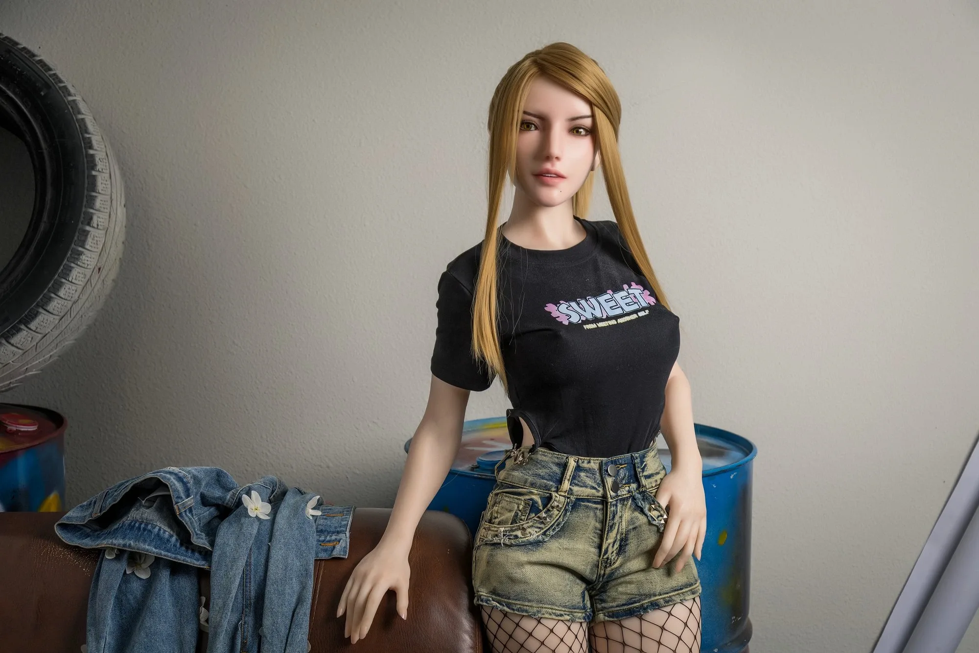 Silicone Sex Doll Sexy Storm 5ft 2' (158 cm)/ G-Cup - YL Doll view 2