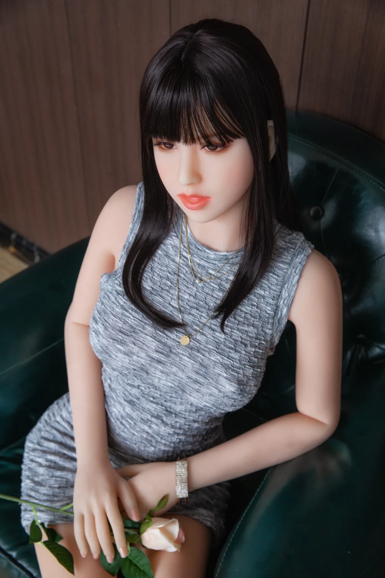 Sex Doll Black-haired Mai 5ft 5' (166 cm)/ D-Cup - 6Ye Doll view 5