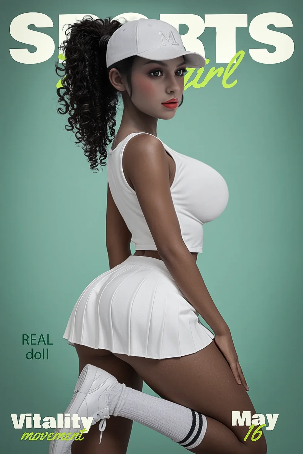 Sex Doll Black Zahara 5ft 2' (158 cm)/ D-Cup - Sy Doll view 2