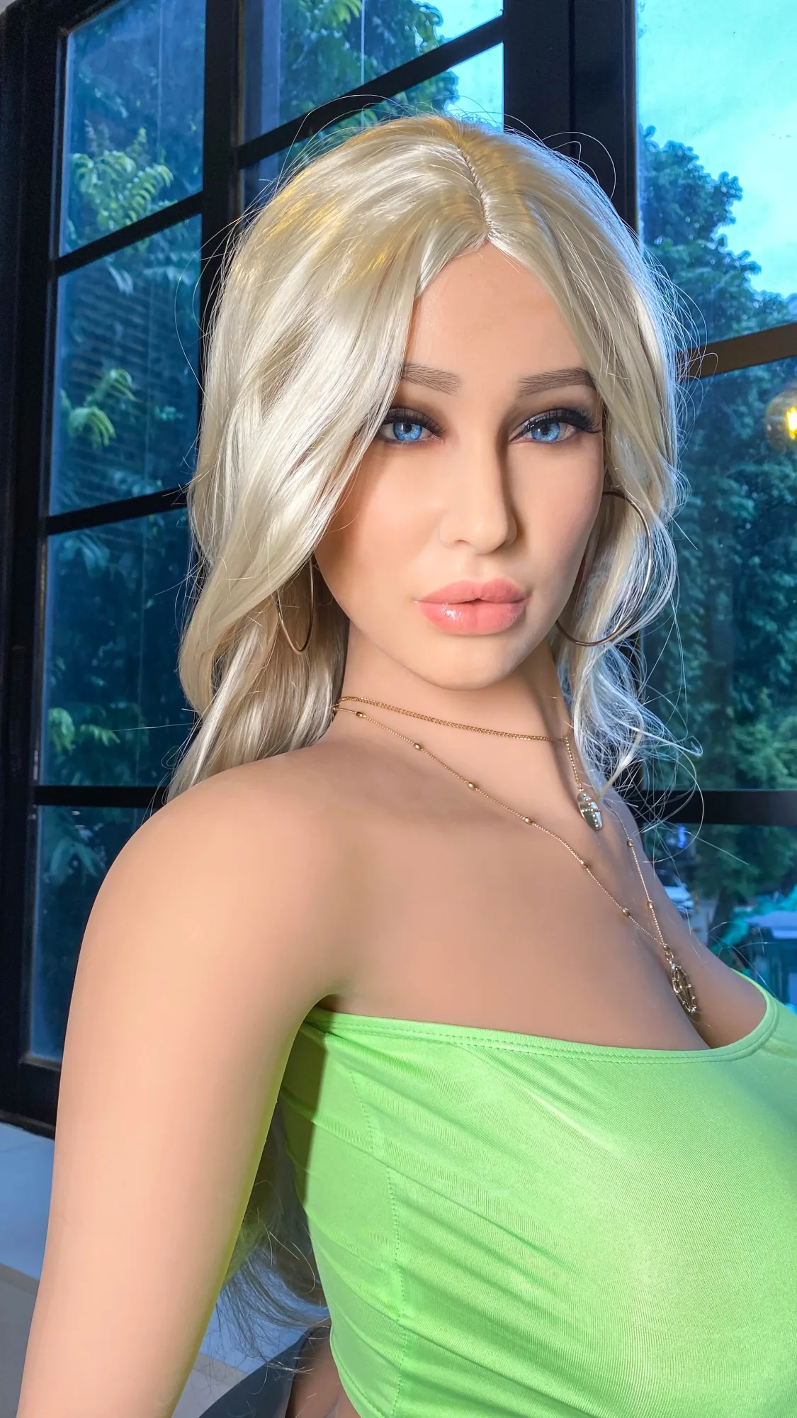 Silicone Doll Blonde Savannah 5ft 7' (170 cm)/ G-Cup - Climax Doll view 6