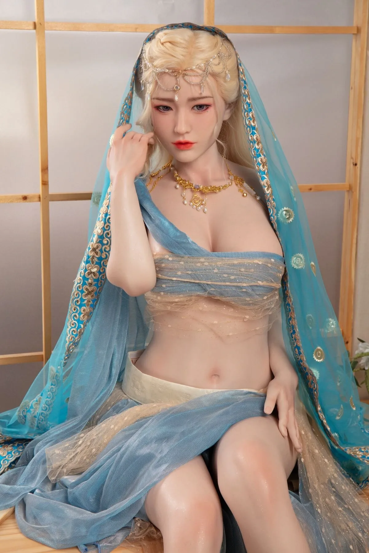 Realistic Sex Doll Blonde Mabel 5ft 6' (170 cm) - JXDOLL view 3