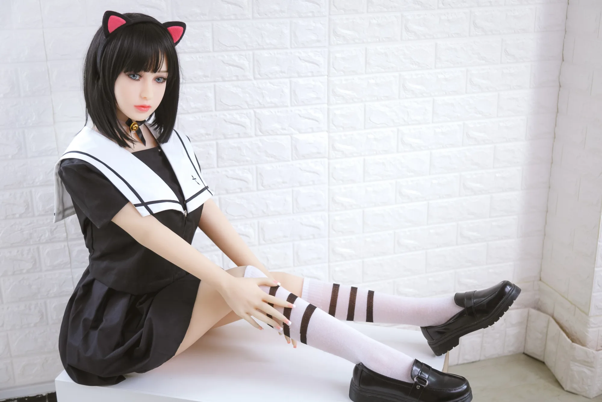 Sex Doll Schoolgirl Nany 4ft 10' (148 cm)/ C-Cup - AIBEI Doll view 4