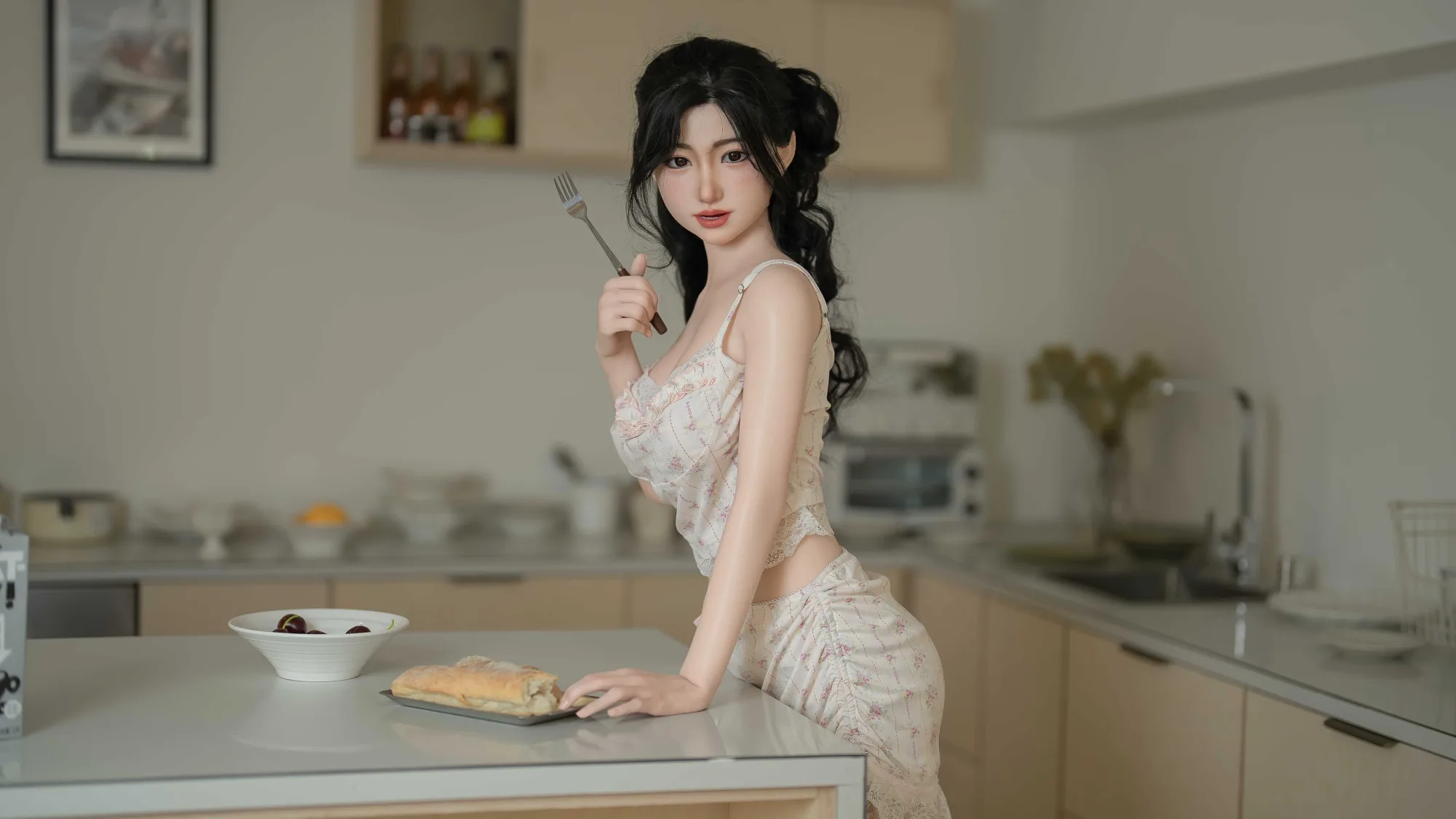 Real Sex Doll Asian Girl Nimea 5ft 2' (159 cm)/ E-Cup - Starpery view 4