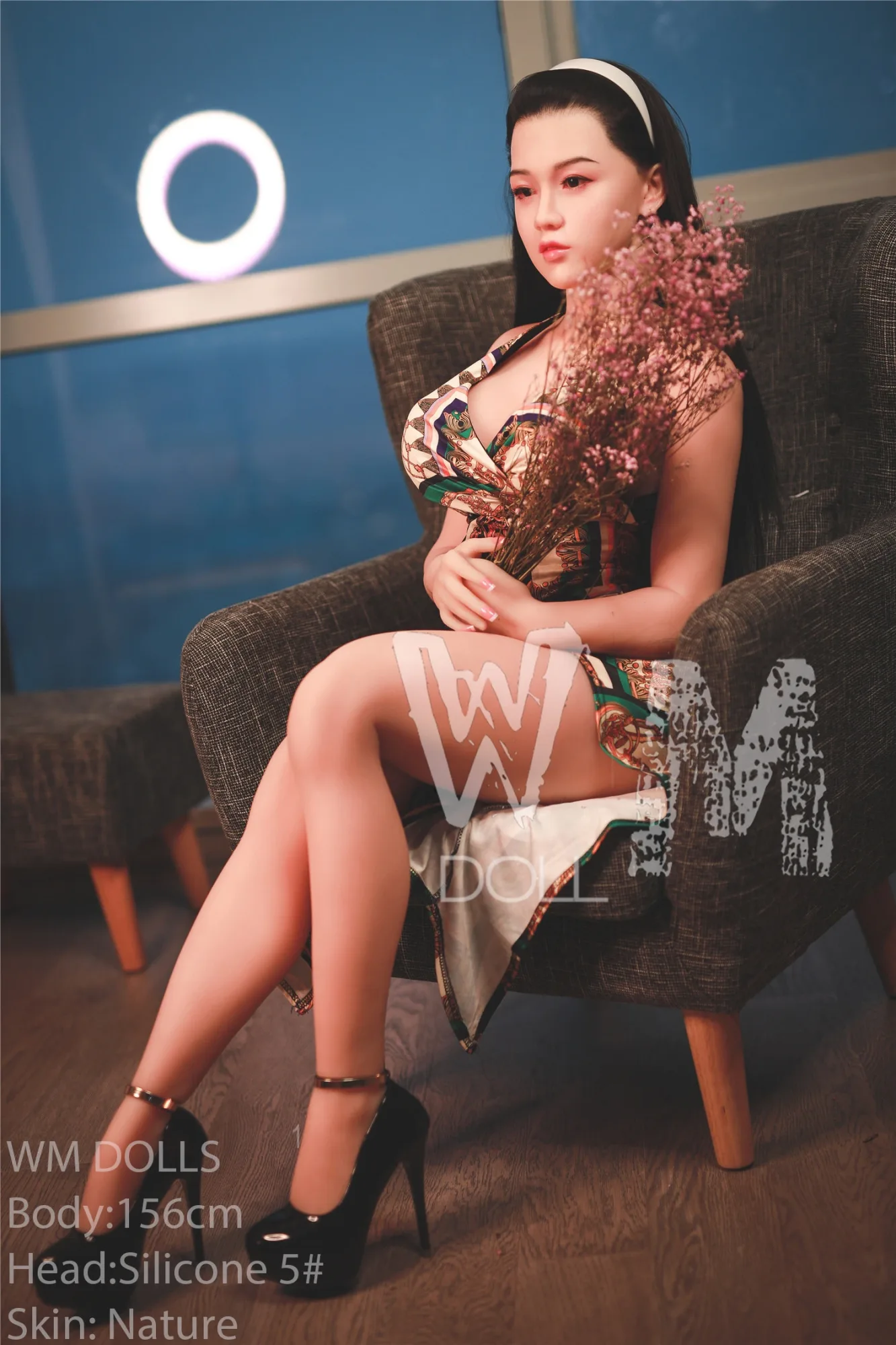Realistic Sex Doll Asian Girl Maira 5ft 1' (156 cm)/ H-Cup - WM doll view 5